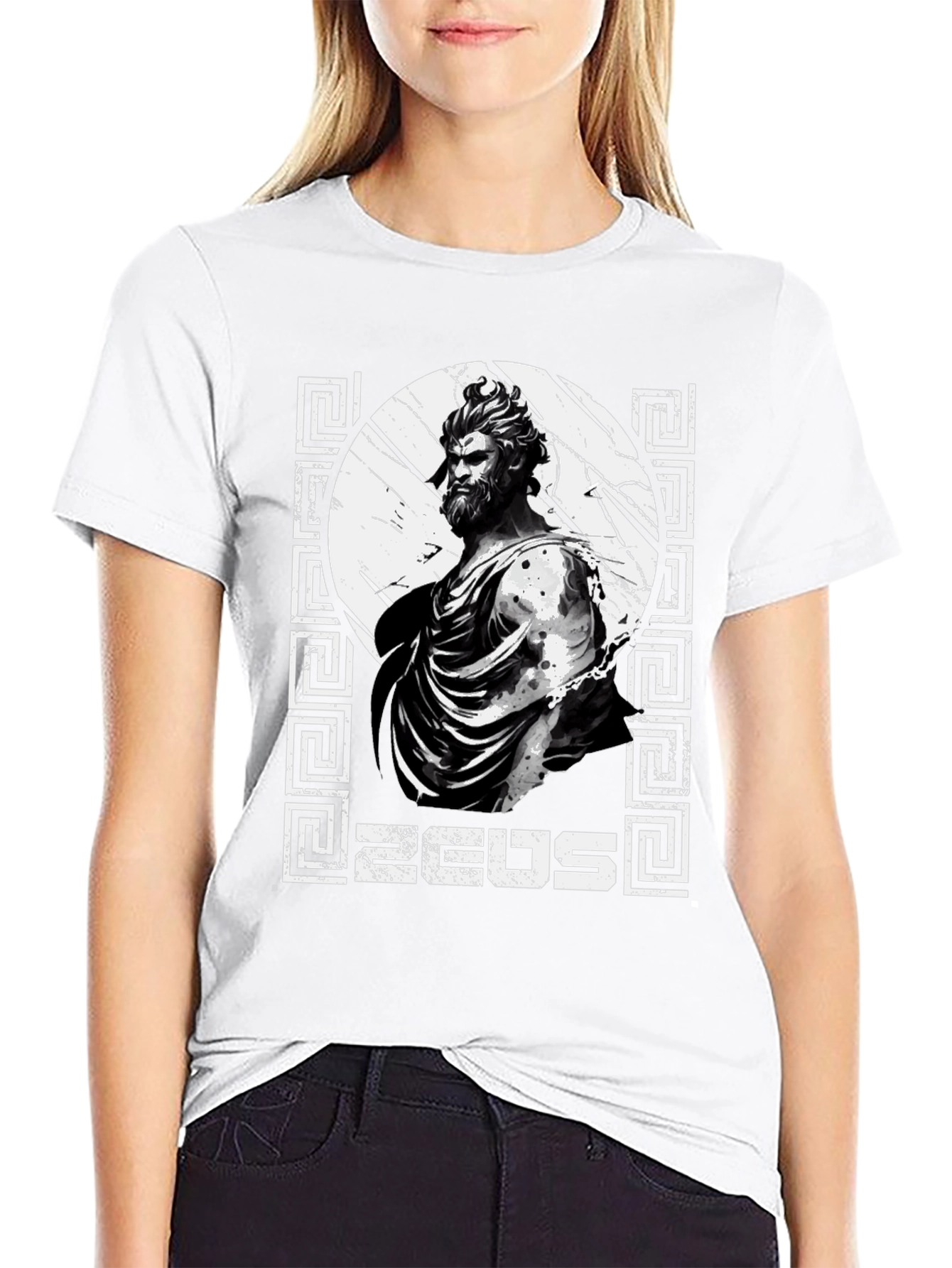 Zeus Graphic Tee - Greek Mythology T-Shirt