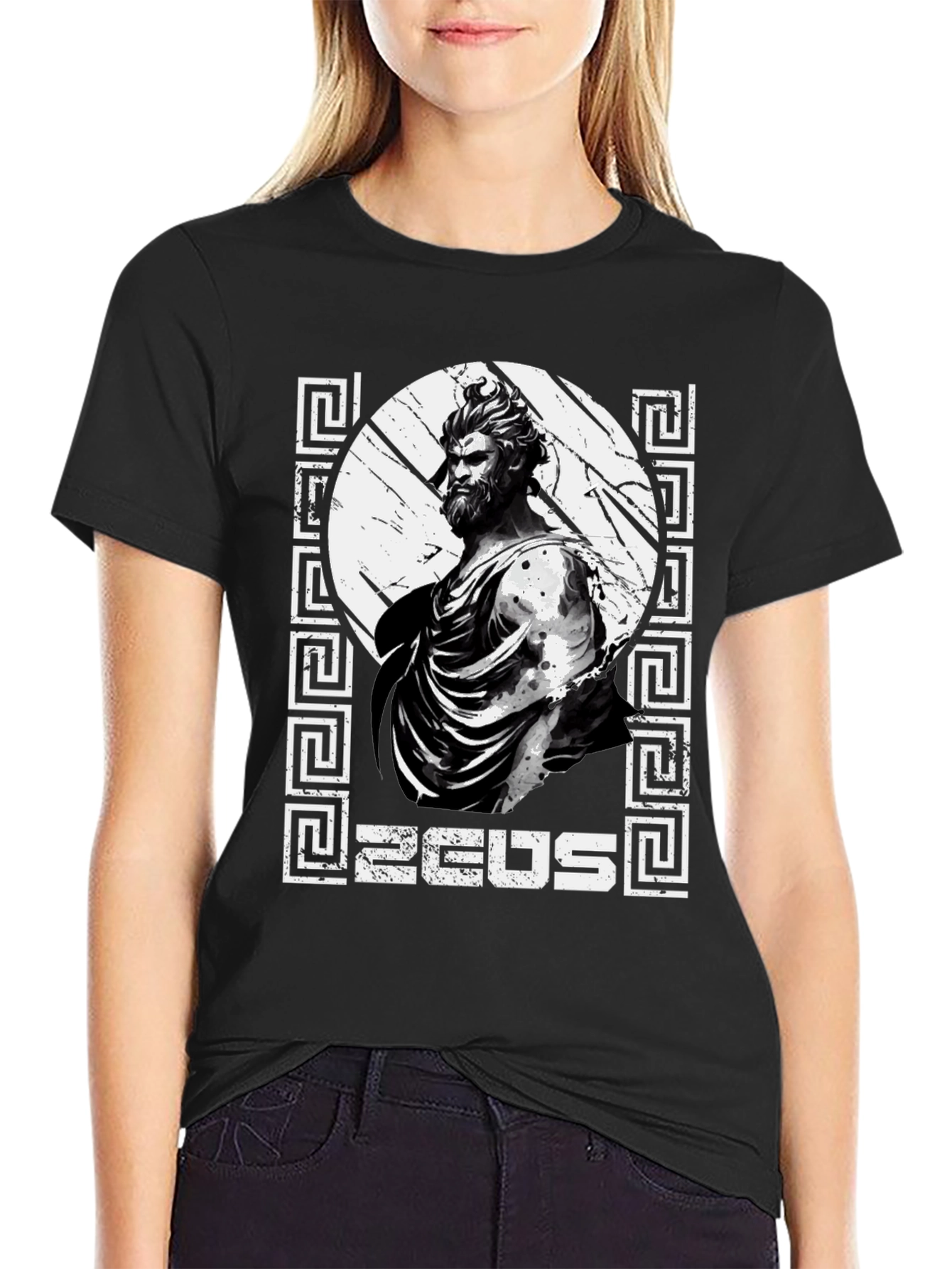 Zeus Graphic Tee - Greek Mythology T-Shirt