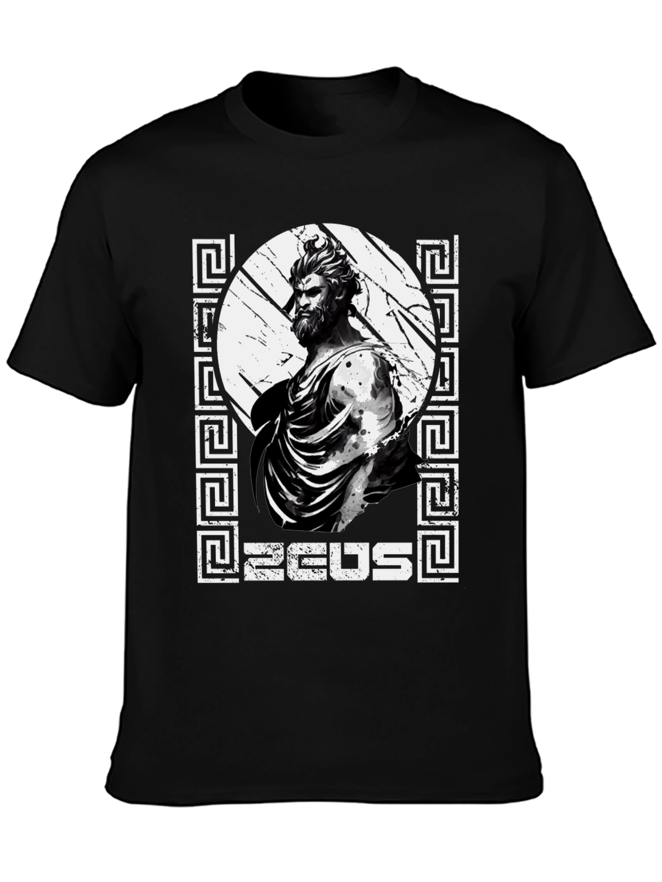 Zeus Graphic Tee - Greek Mythology T-Shirt