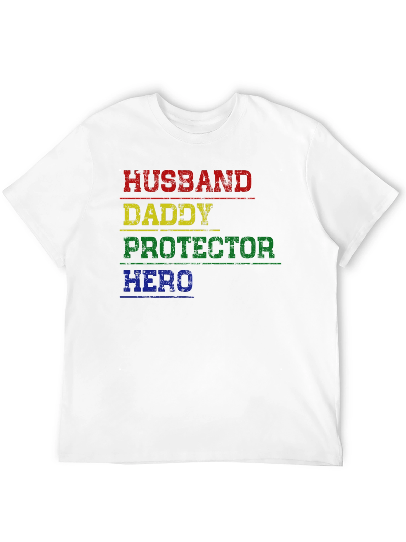 Husband Daddy Protector Hero T-Shirt