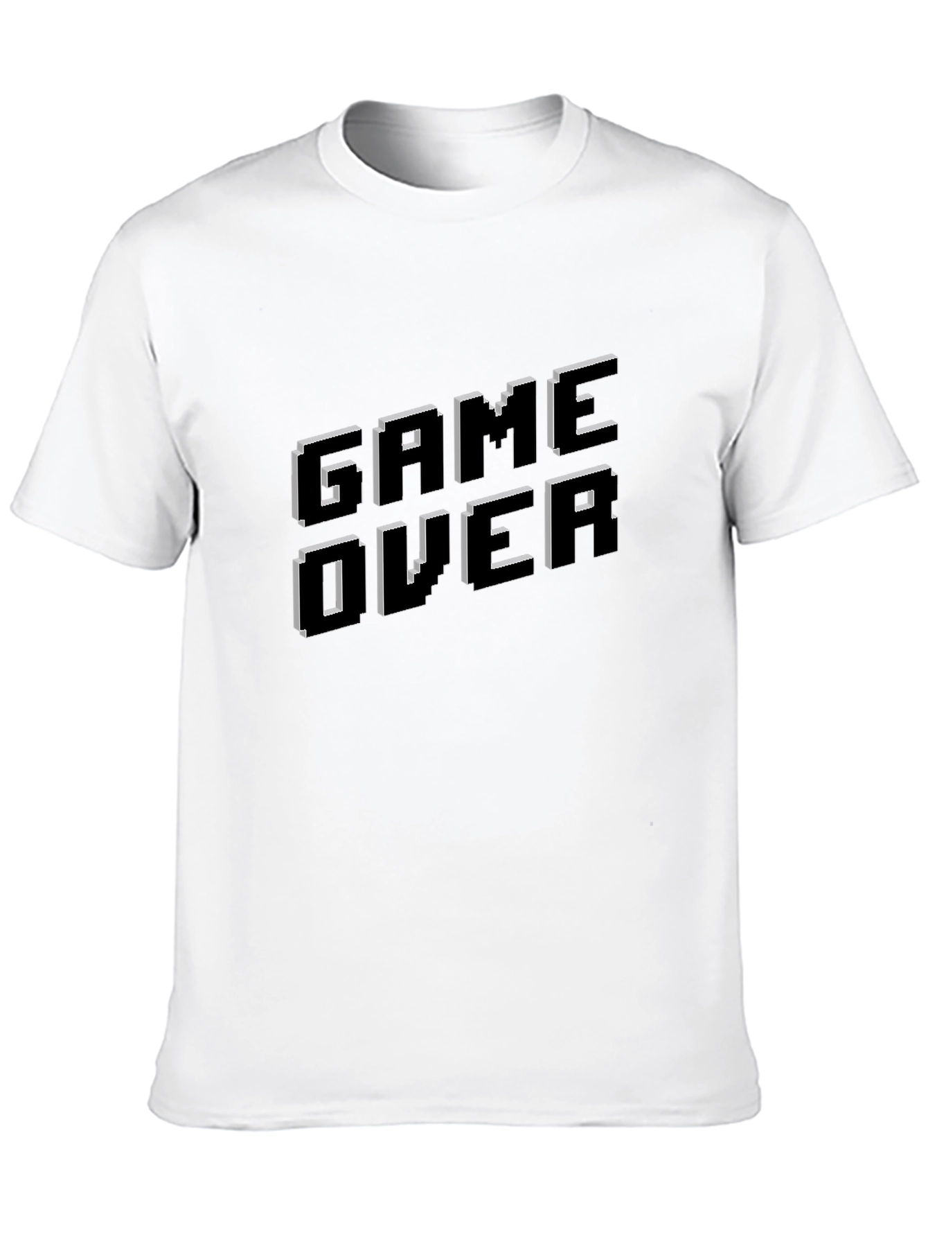 Game Over T-Shirt - Classic Pixelated Design