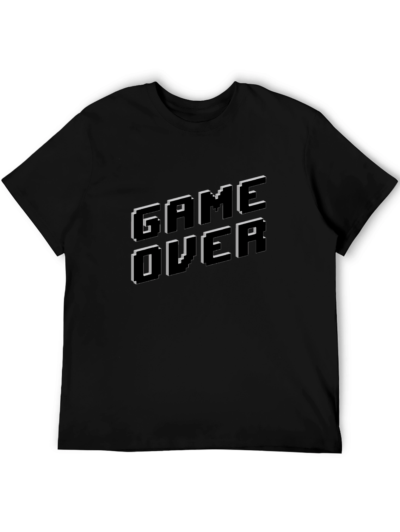Game Over T-Shirt - Classic Pixelated Design