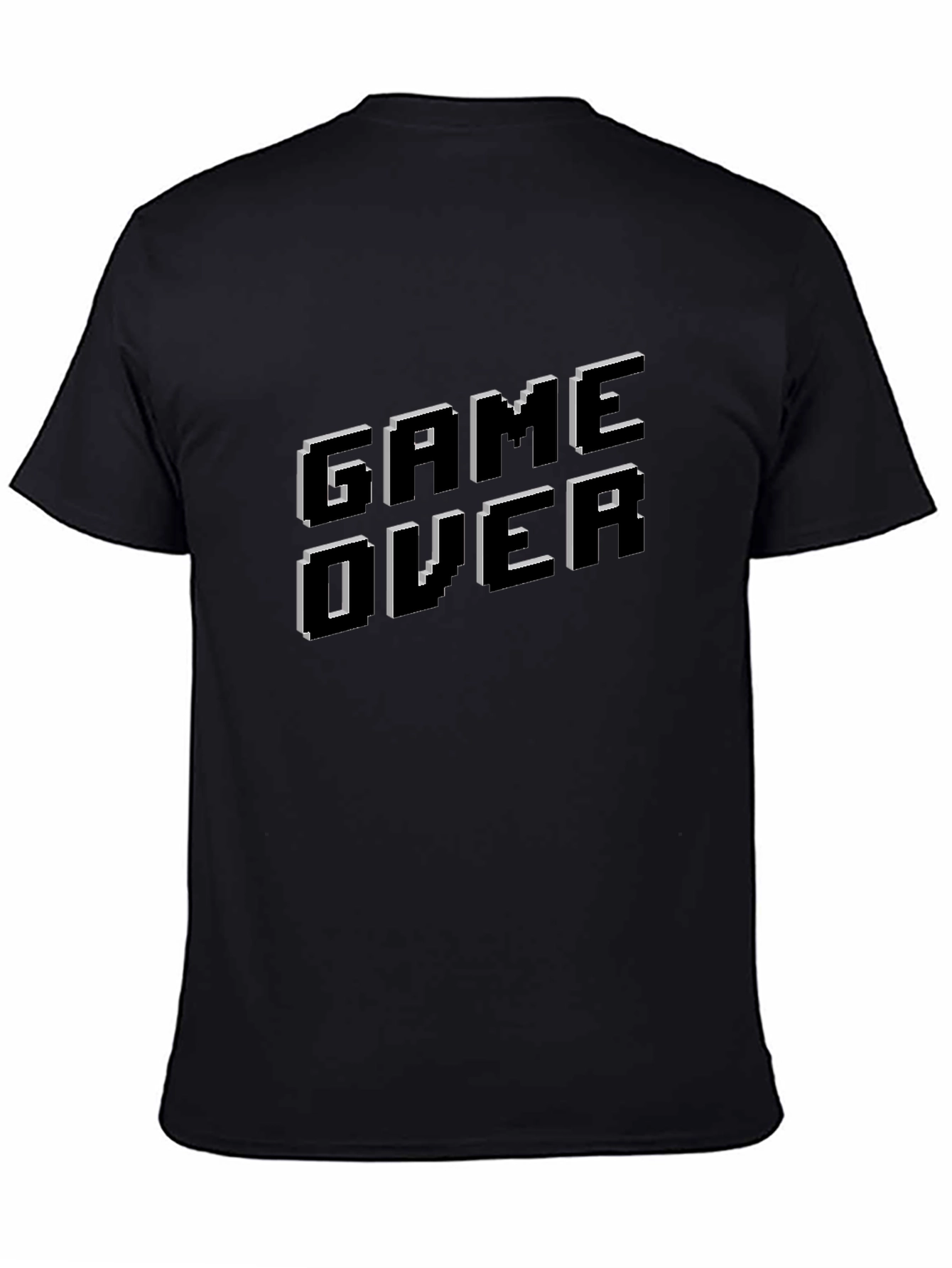 Game Over T-Shirt - Classic Pixelated Design