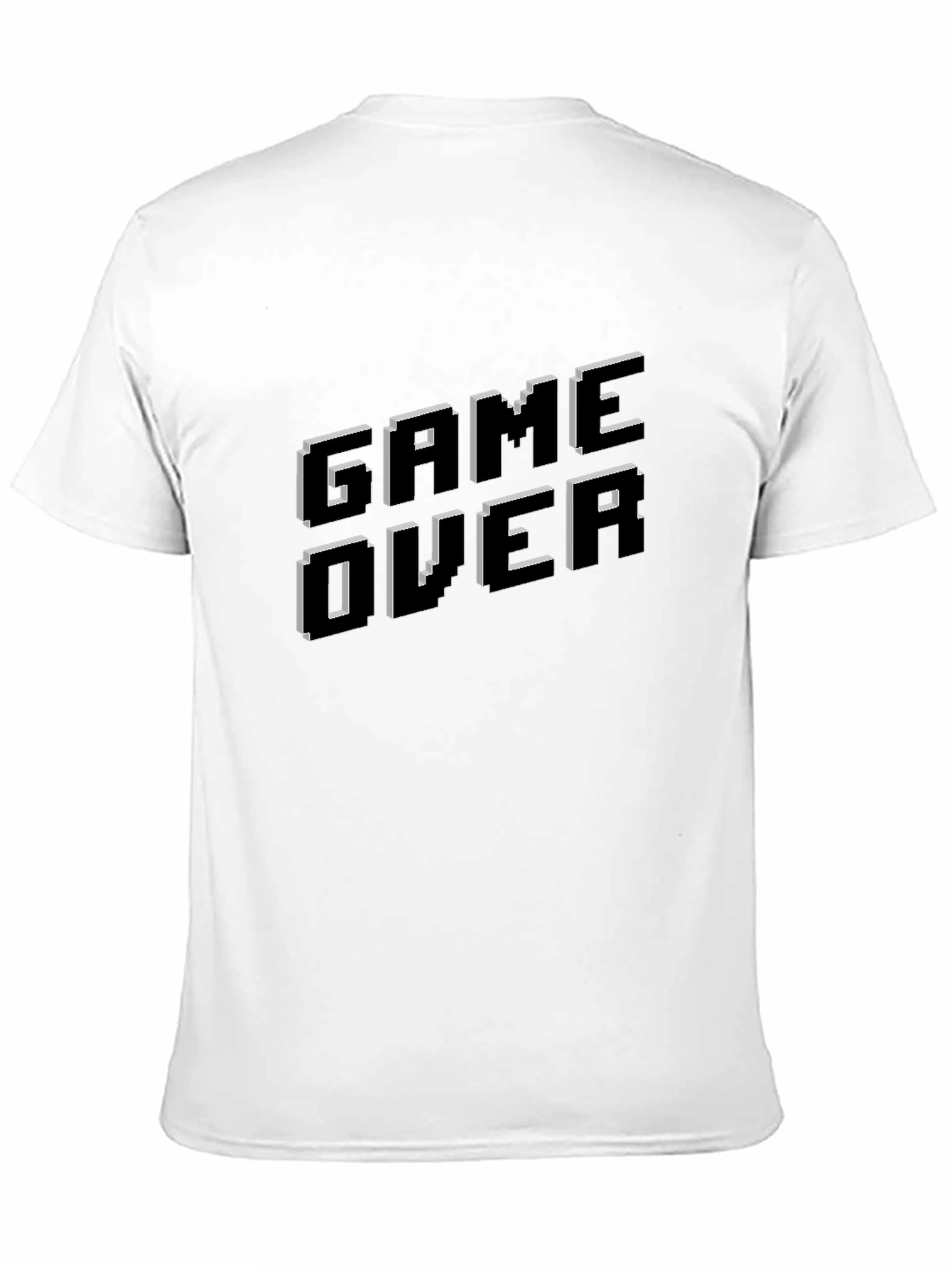 Game Over T-Shirt - Classic Pixelated Design