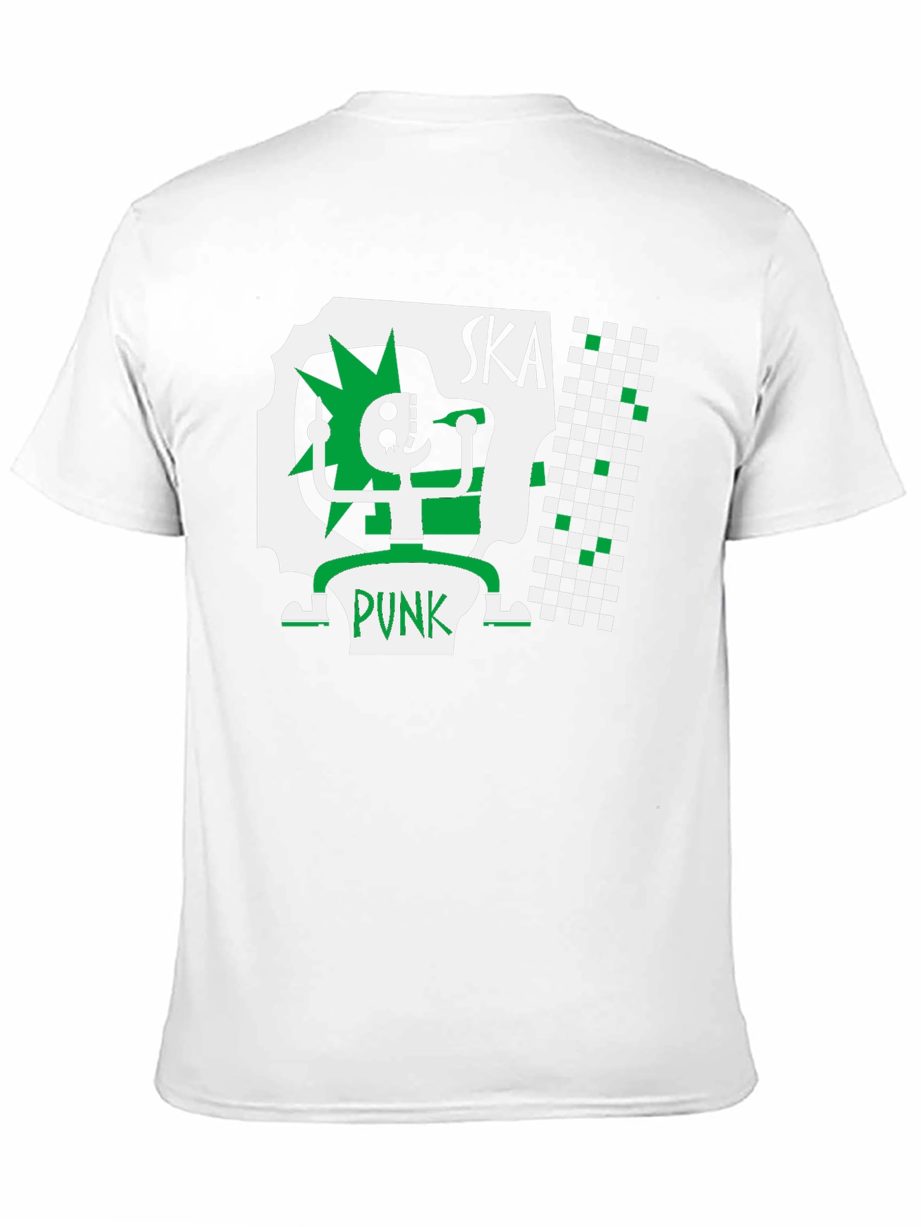Ska Punk Graphic Tee - Black Cotton T-Shirt