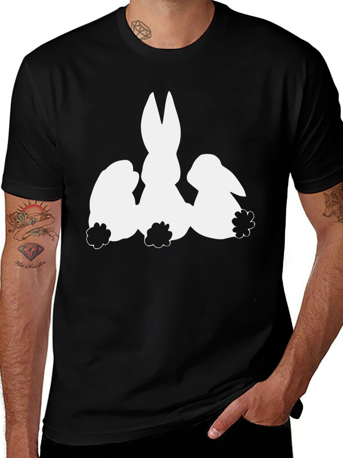 Bunny Tail T-Shirt - Fun Easter Tee!