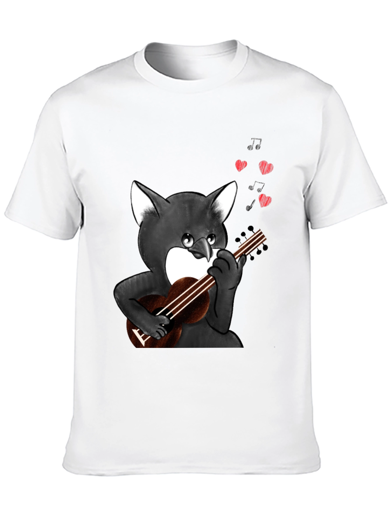 Cat Lover T-Shirt - Ukulele Serenade