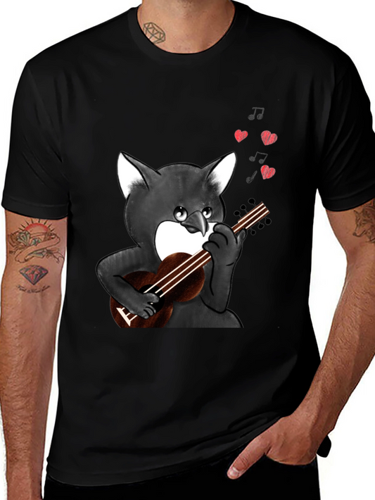 Cat Lover T-Shirt - Ukulele Serenade