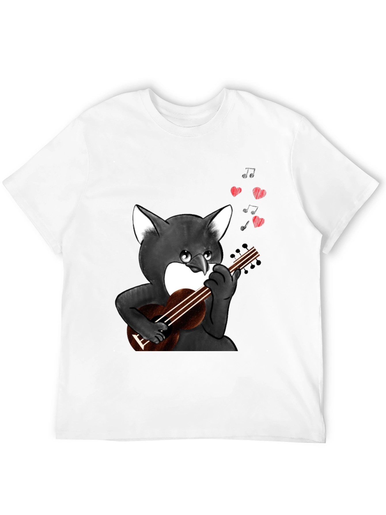 Cat Lover T-Shirt - Ukulele Serenade