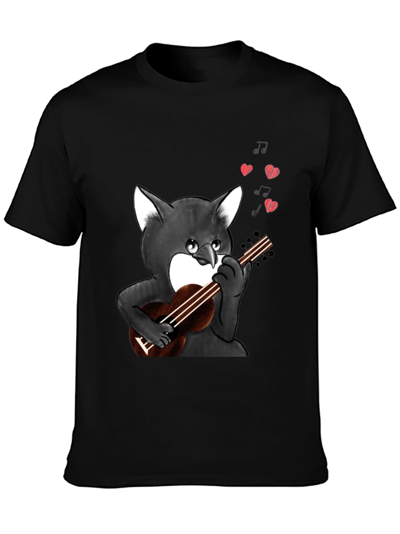 Cat Lover T-Shirt - Ukulele Serenade