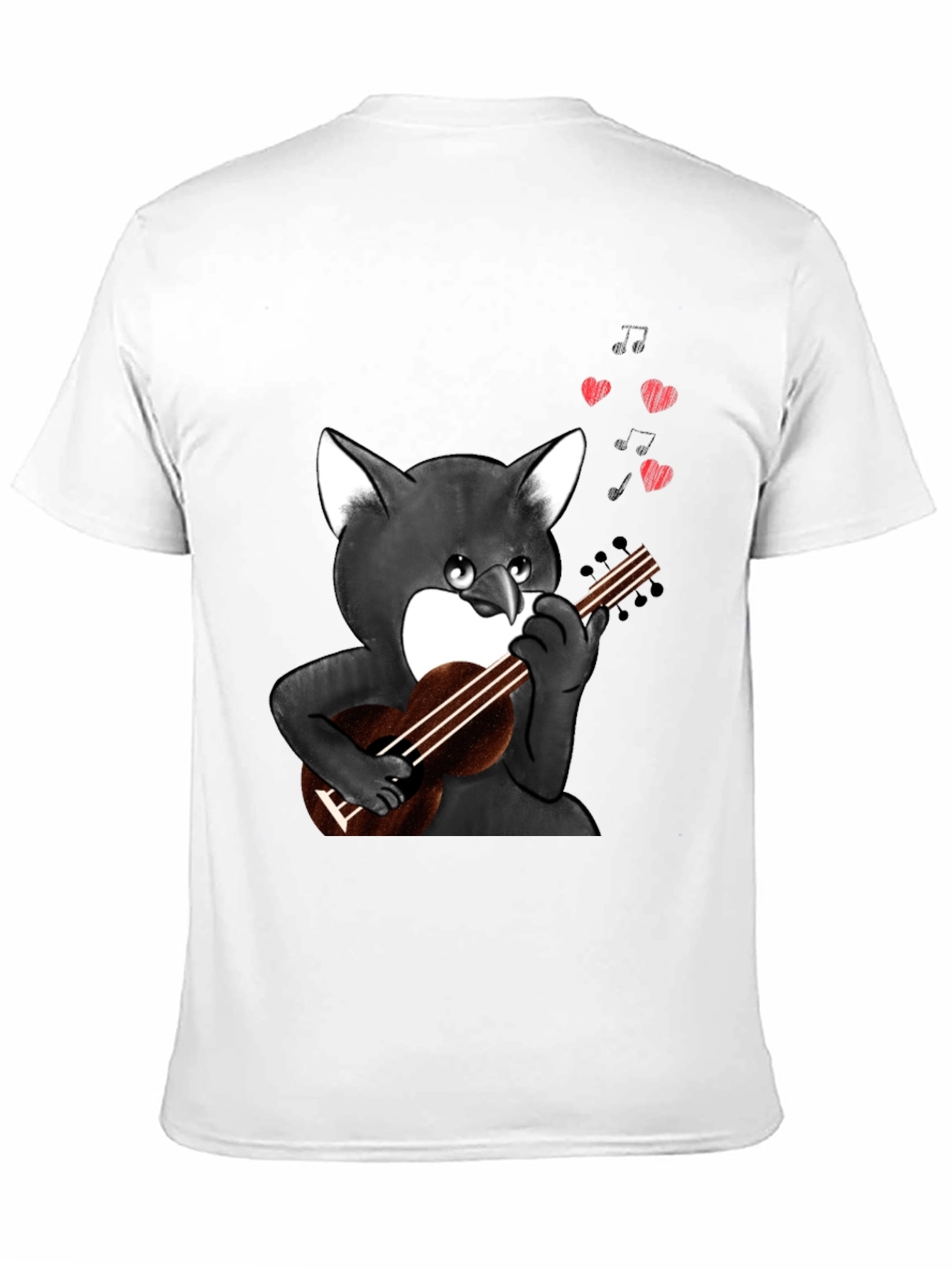 Cat Lover T-Shirt - Ukulele Serenade