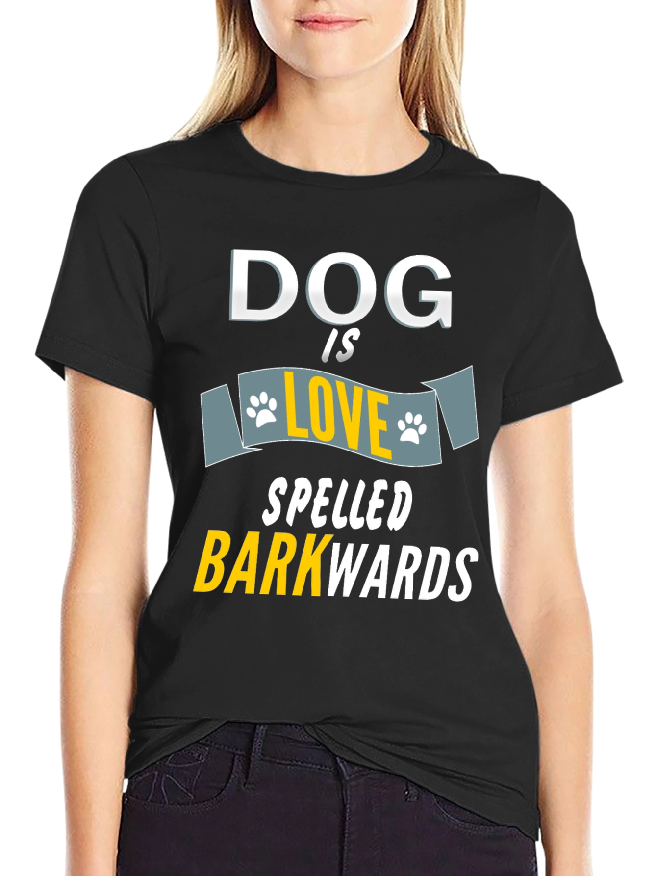 Dog is Love Barkwards T-Shirt
