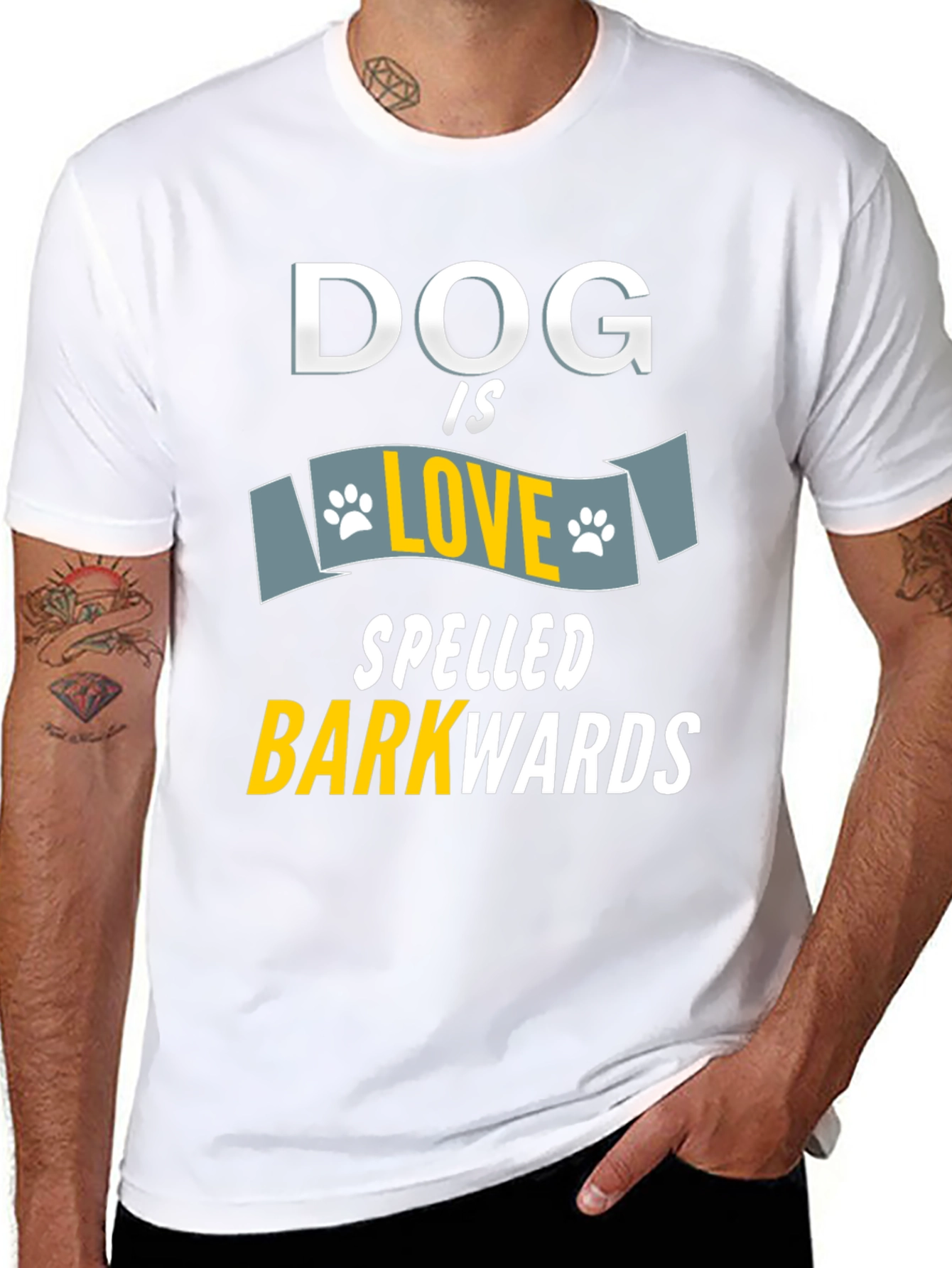 Dog is Love Barkwards T-Shirt