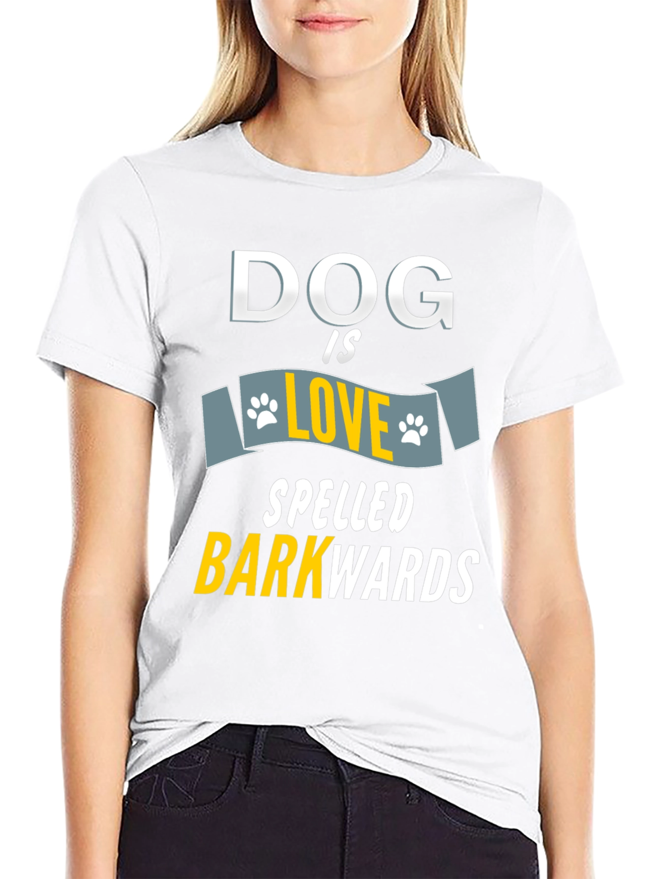 Dog is Love Barkwards T-Shirt