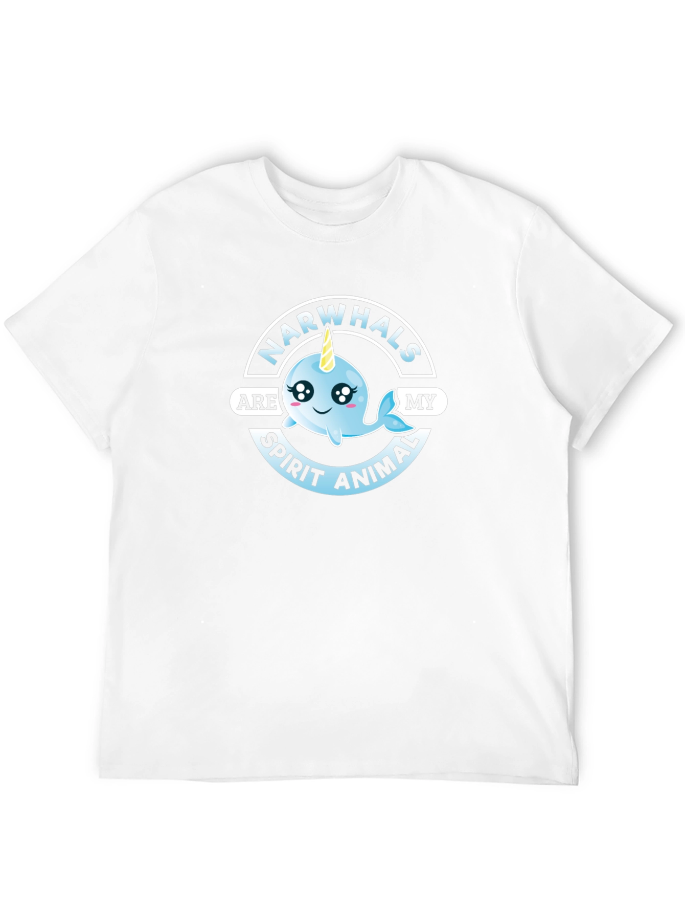 Narwhals Are My Spirit Animal Graphic Tee