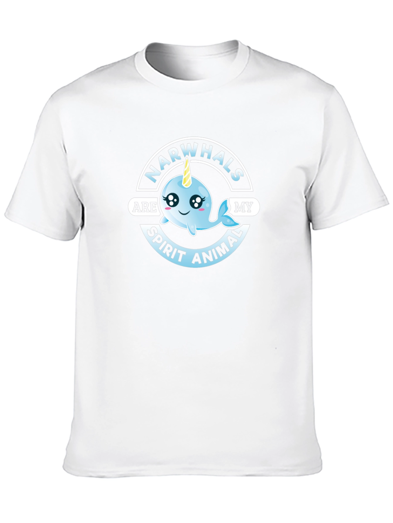 Narwhals Are My Spirit Animal Graphic Tee