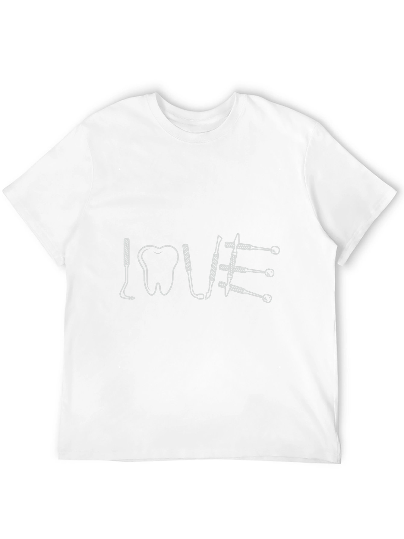 Dentist LOVE Graphic T-Shirt - Black