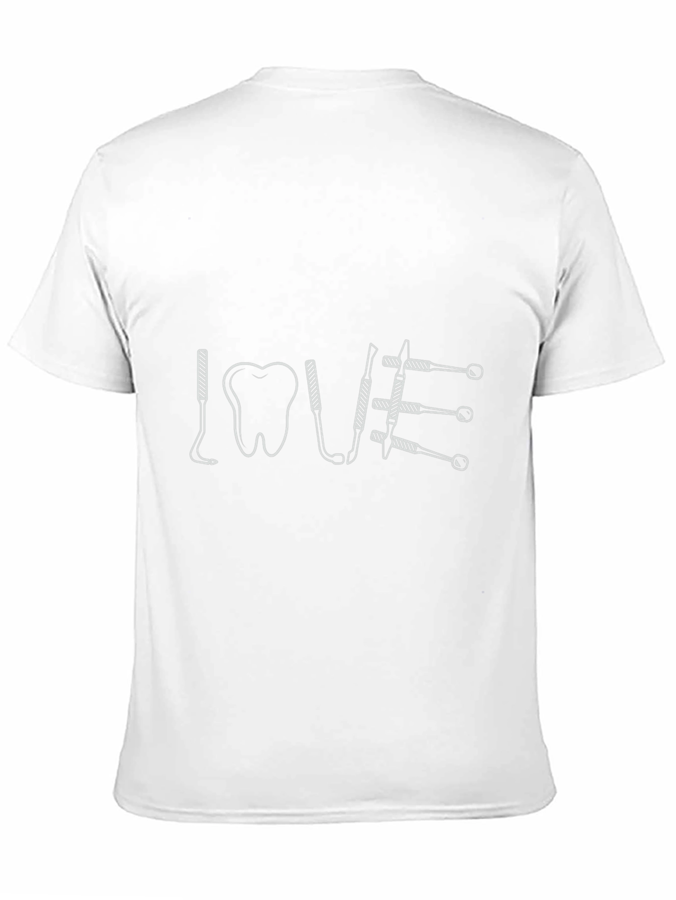 Dentist LOVE Graphic T-Shirt - Black