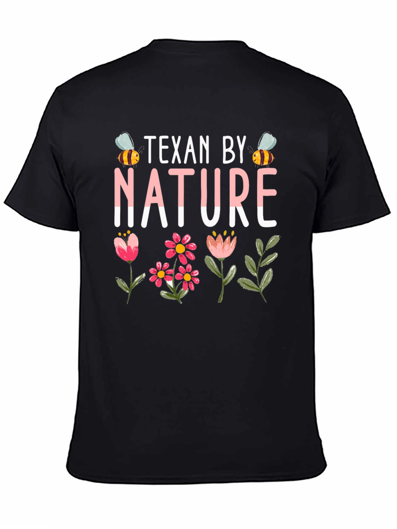 Texan By Nature Floral Graphic Tee