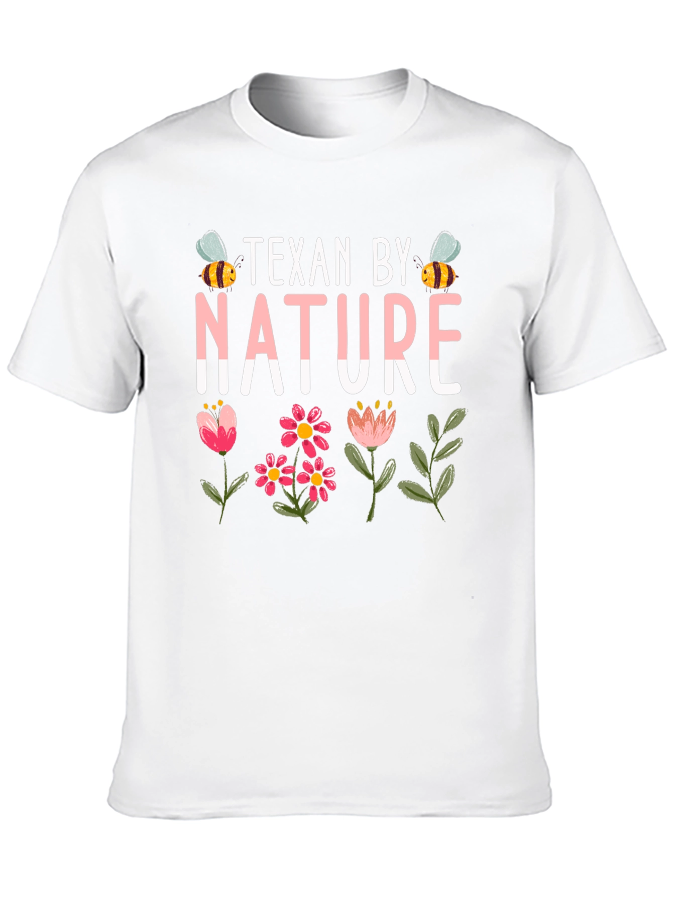 Texan By Nature Floral Graphic Tee