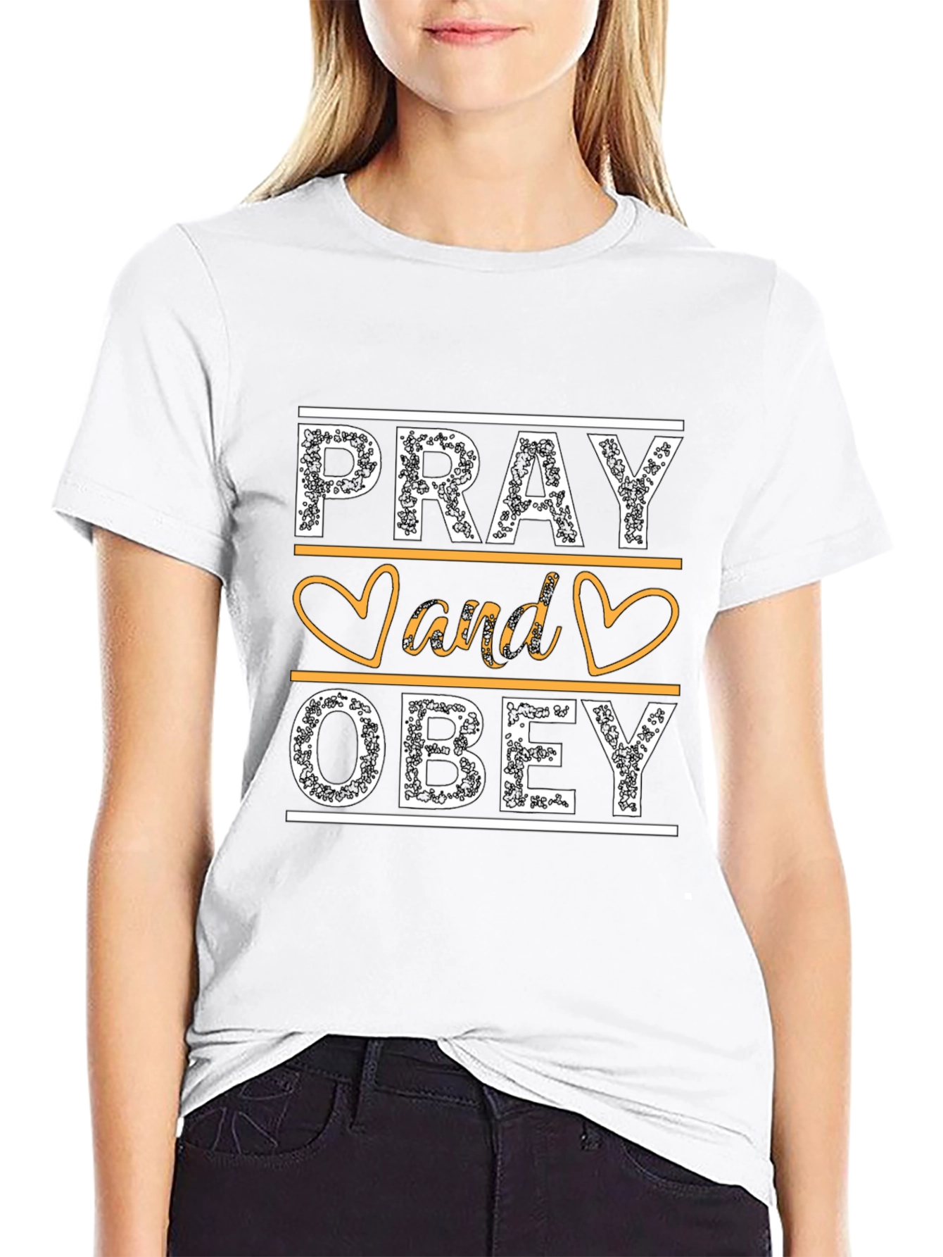 Pray and Obey Graphic T-Shirt