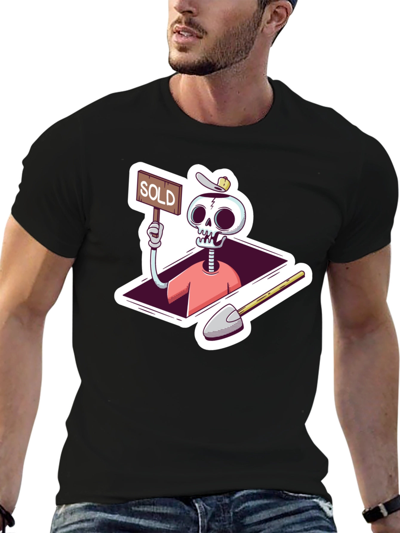 Buried Real Estate Investor Humor T-Shirt
