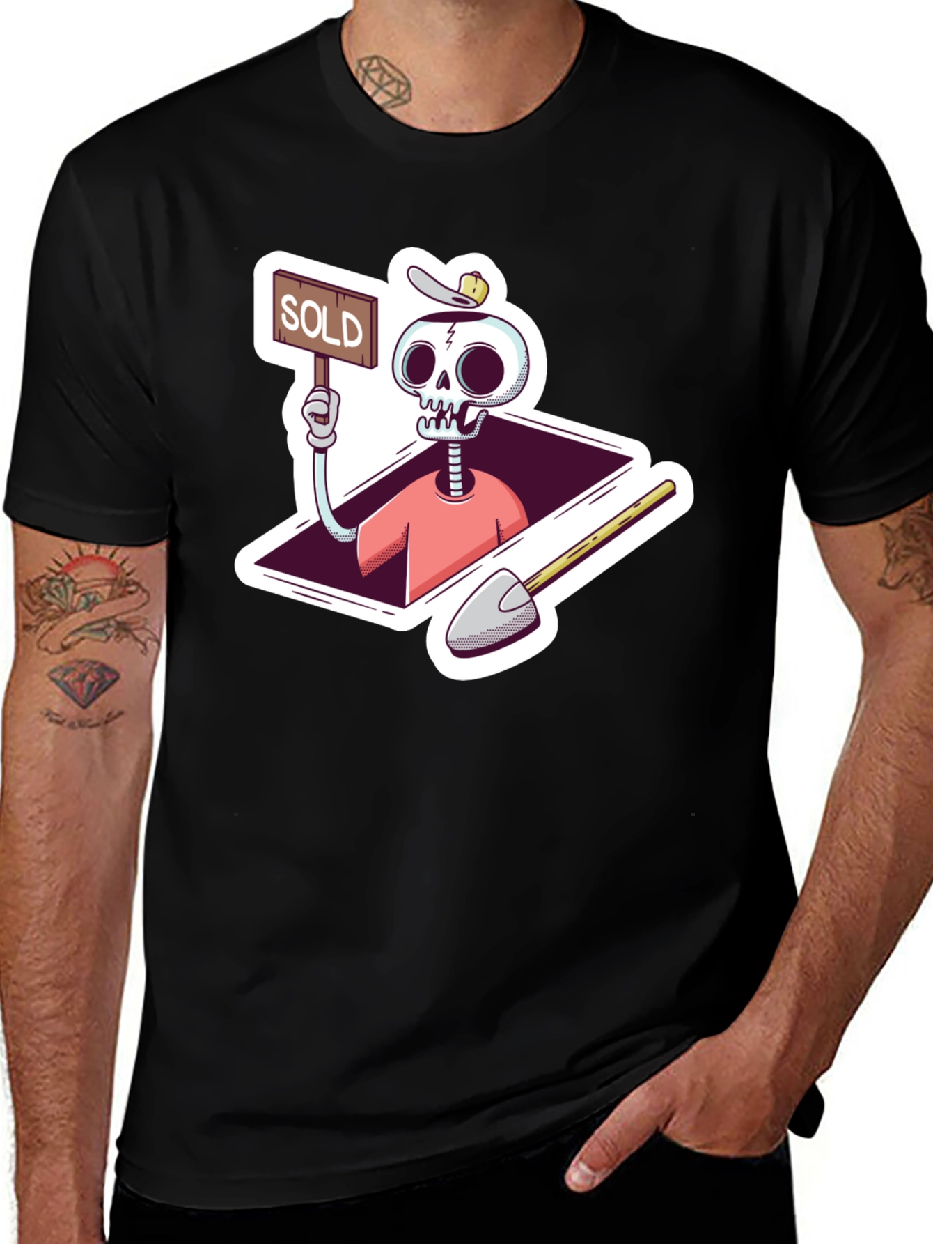 Buried Real Estate Investor Humor T-Shirt