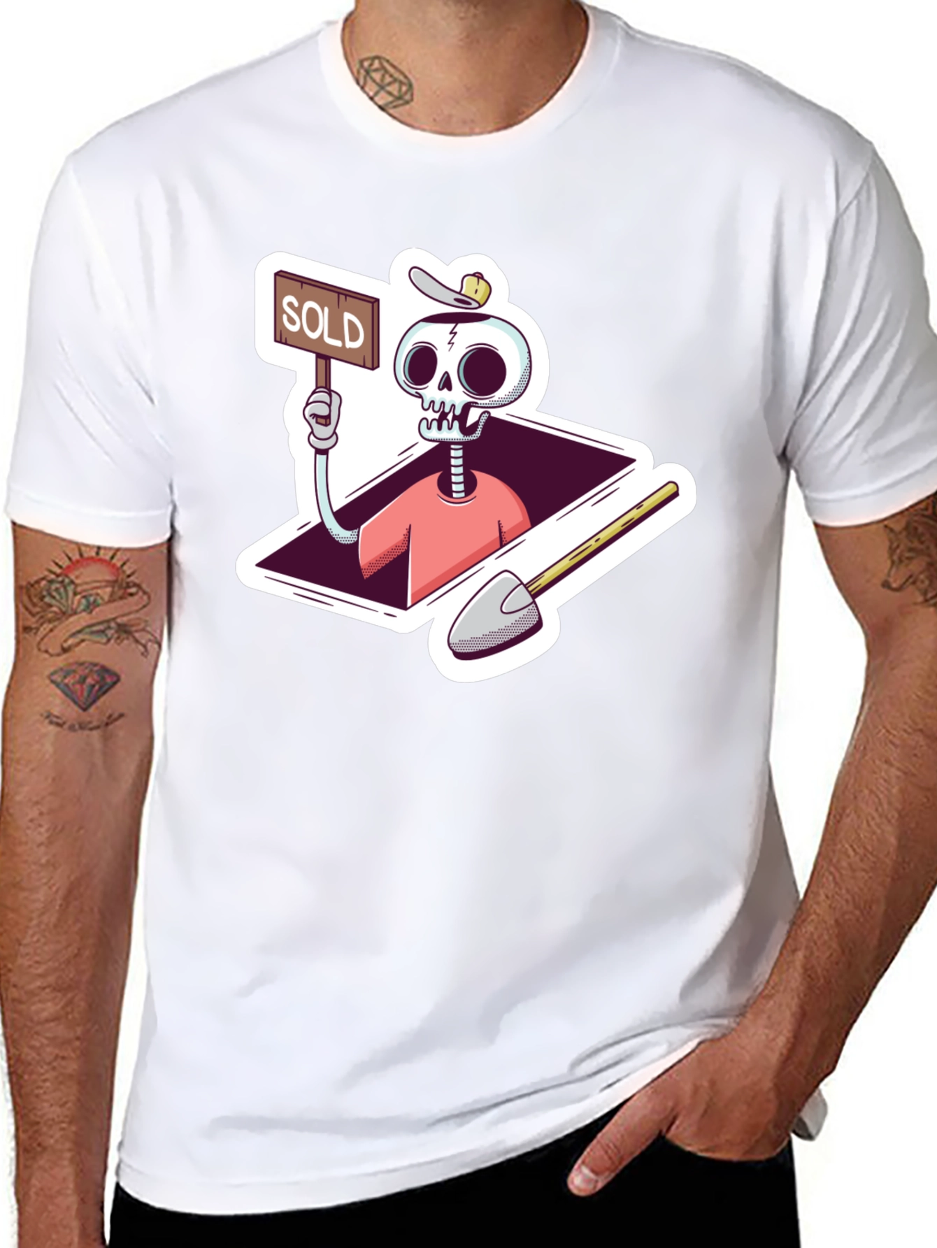 Buried Real Estate Investor Humor T-Shirt