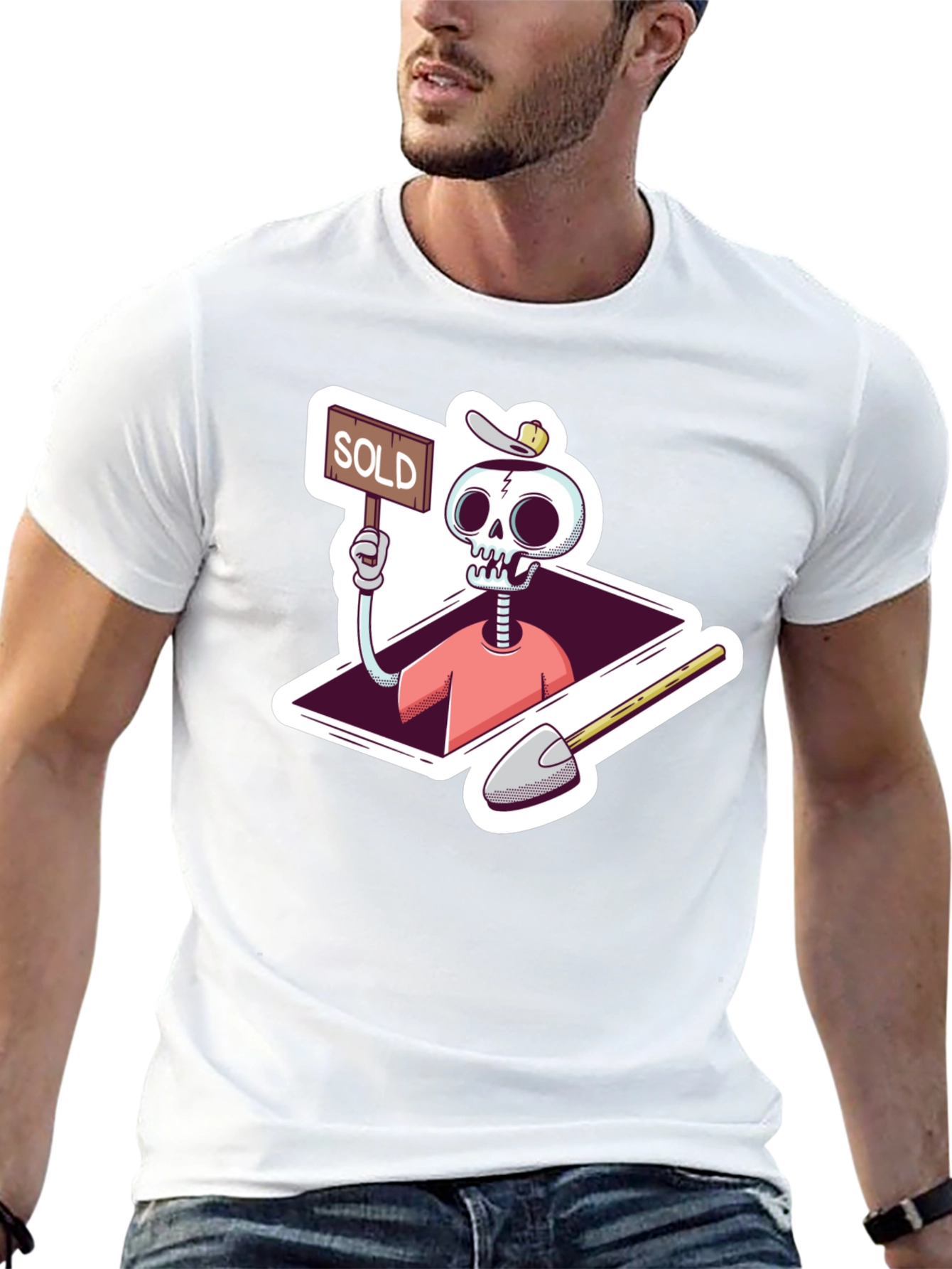 Buried Real Estate Investor Humor T-Shirt