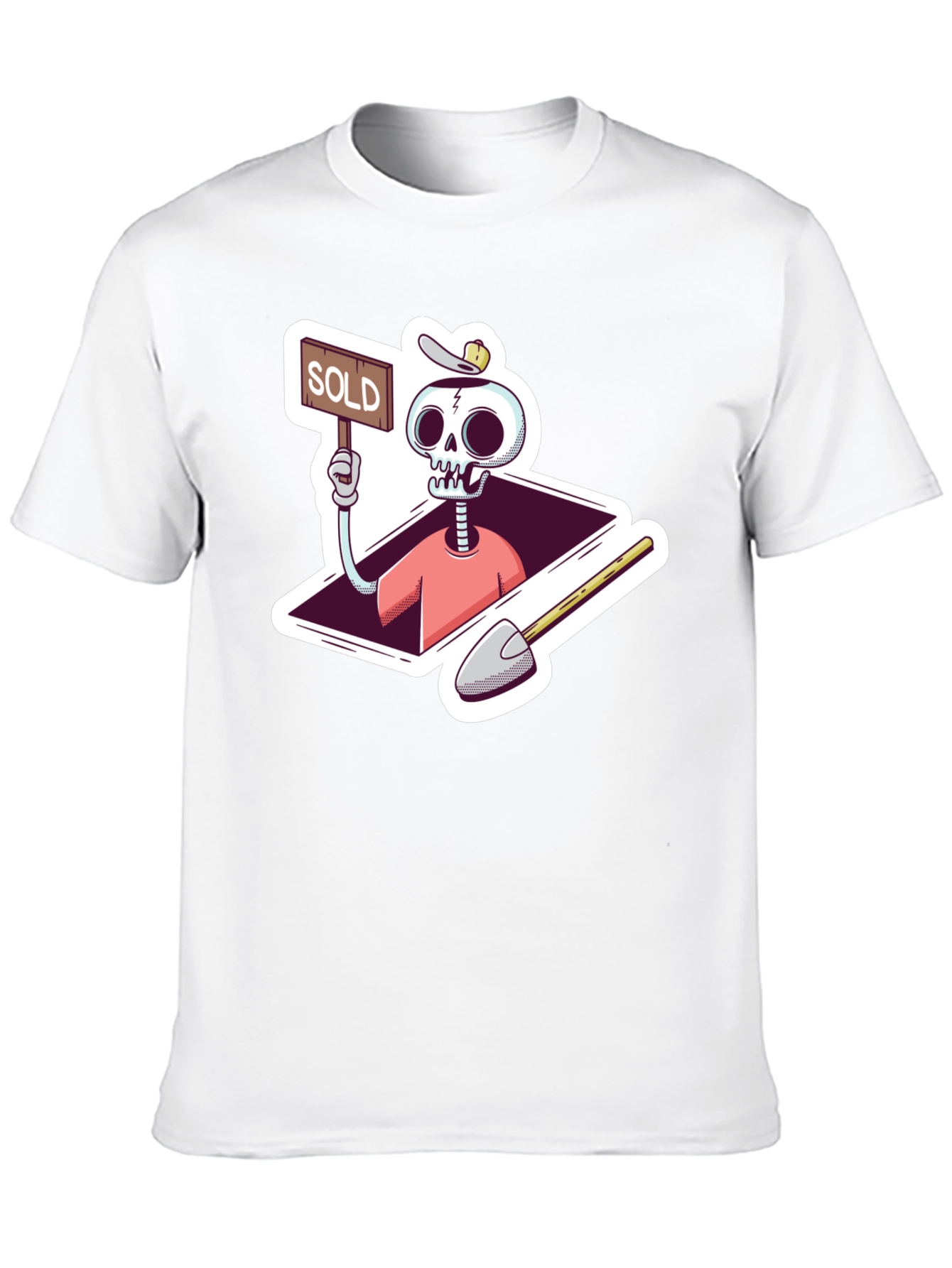 Buried Real Estate Investor Humor T-Shirt