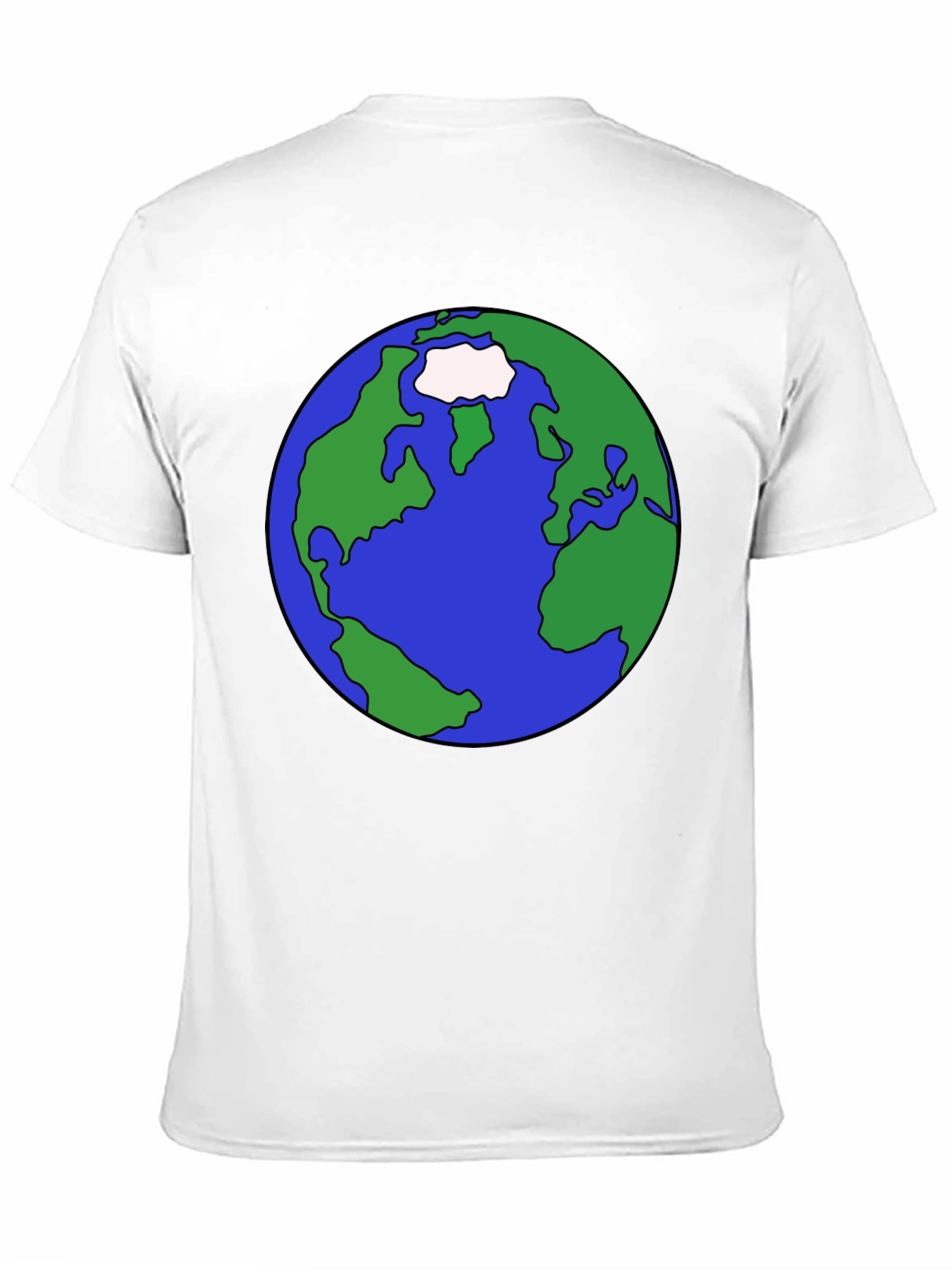 Earth Graphic Tee - Global Awareness Black T-Shirt