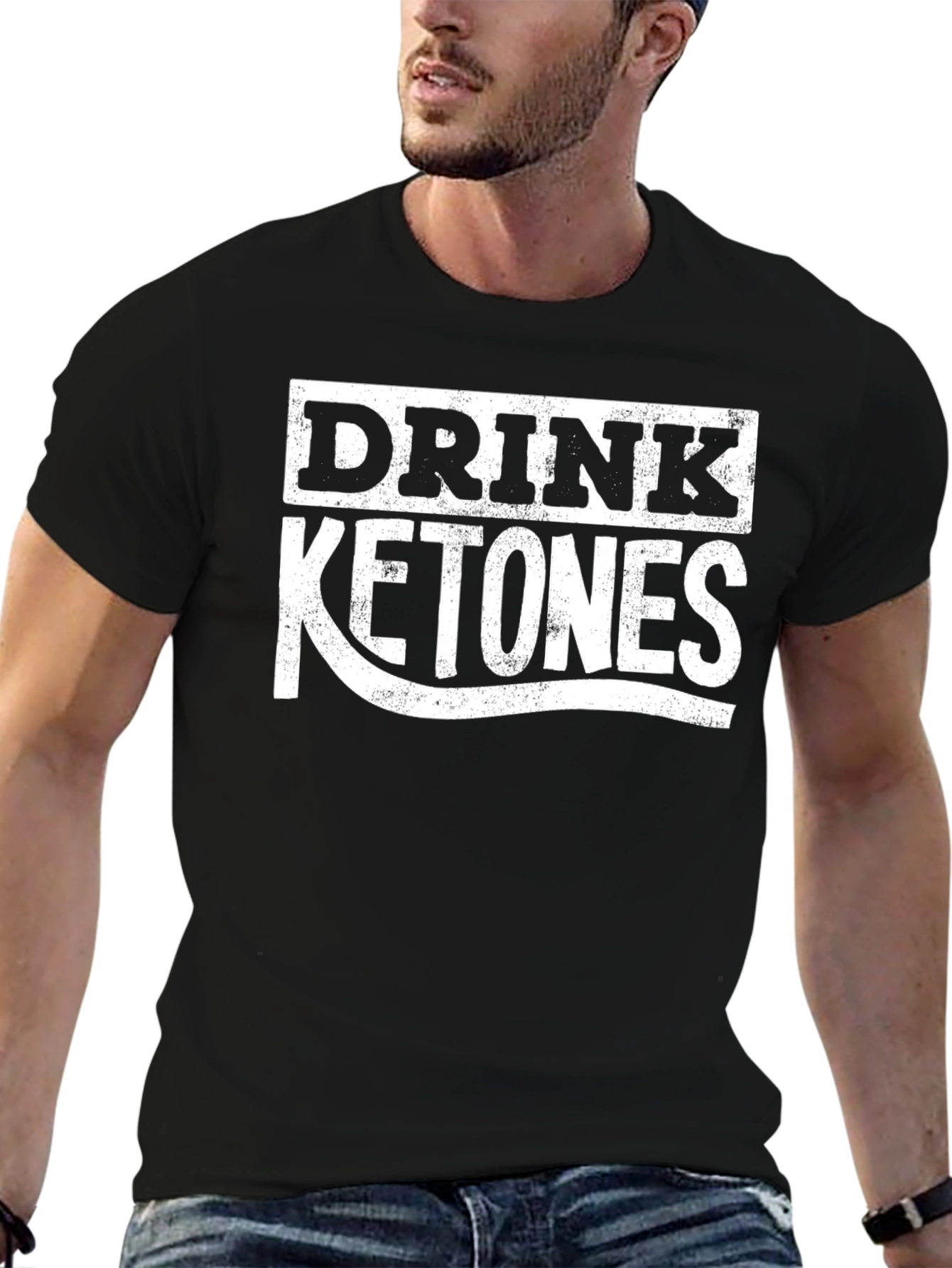 Drink Ketones T-Shirt - Keto Lifestyle Apparel