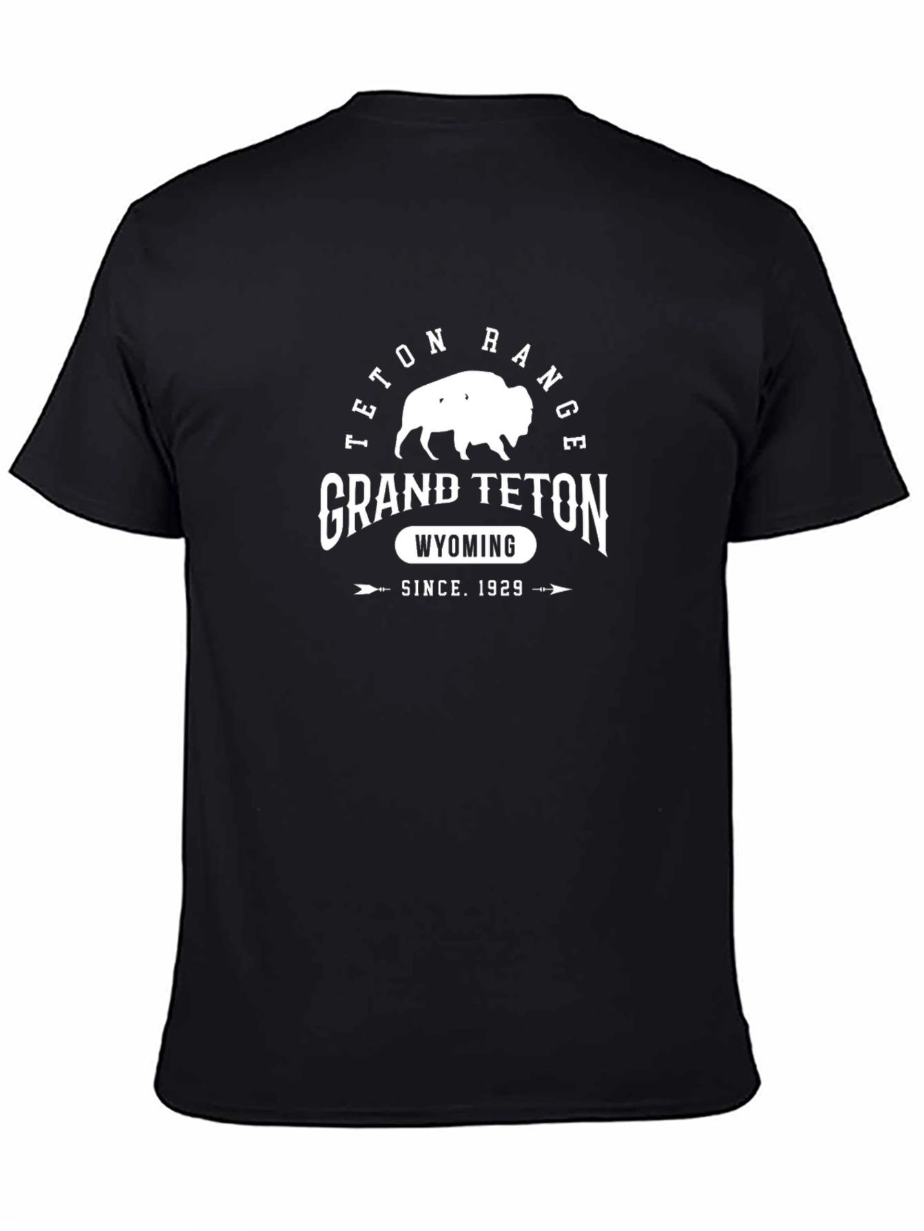 Grand Teton Graphic Tee - Wyoming Bison