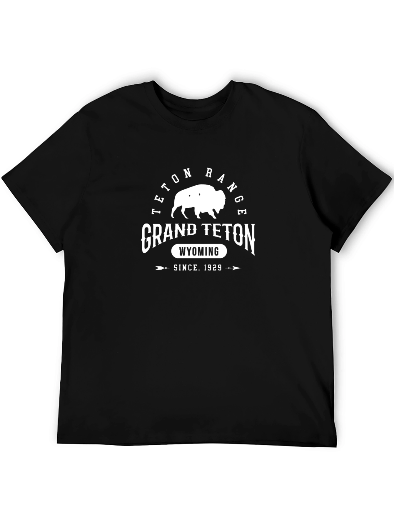 Grand Teton Graphic Tee - Wyoming Bison