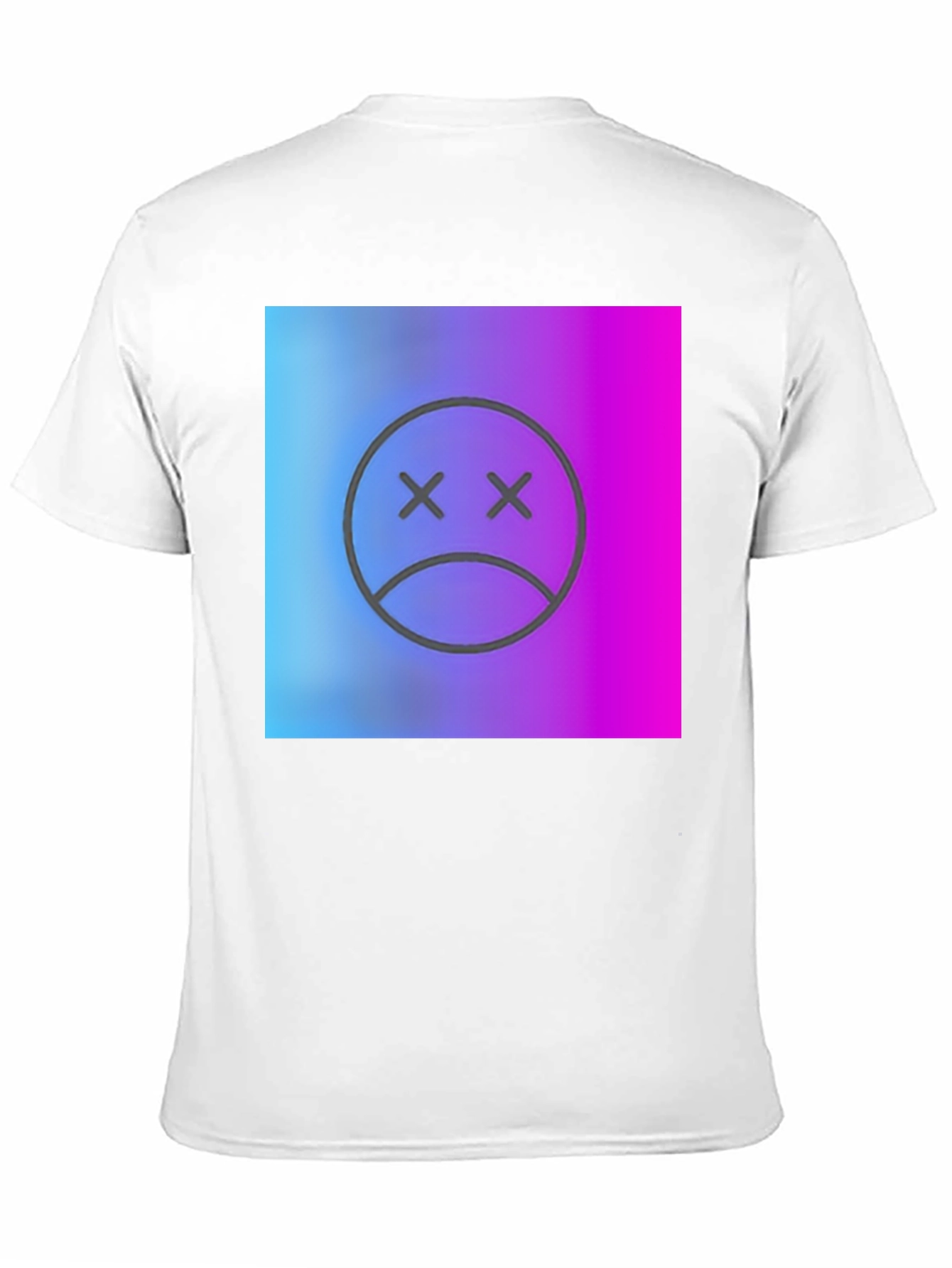 Sad Face Gradient T-Shirt