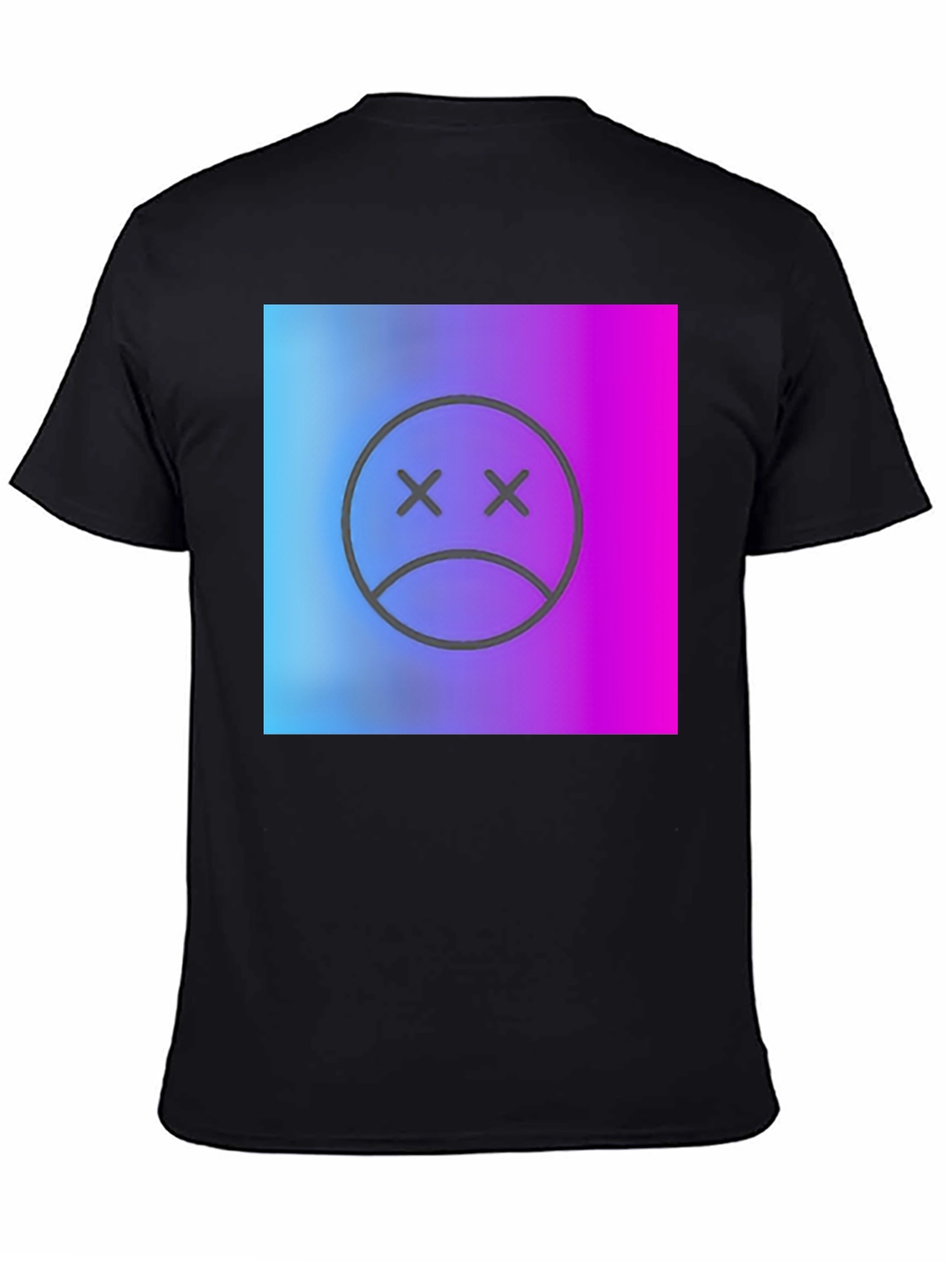 Sad Face Gradient T-Shirt