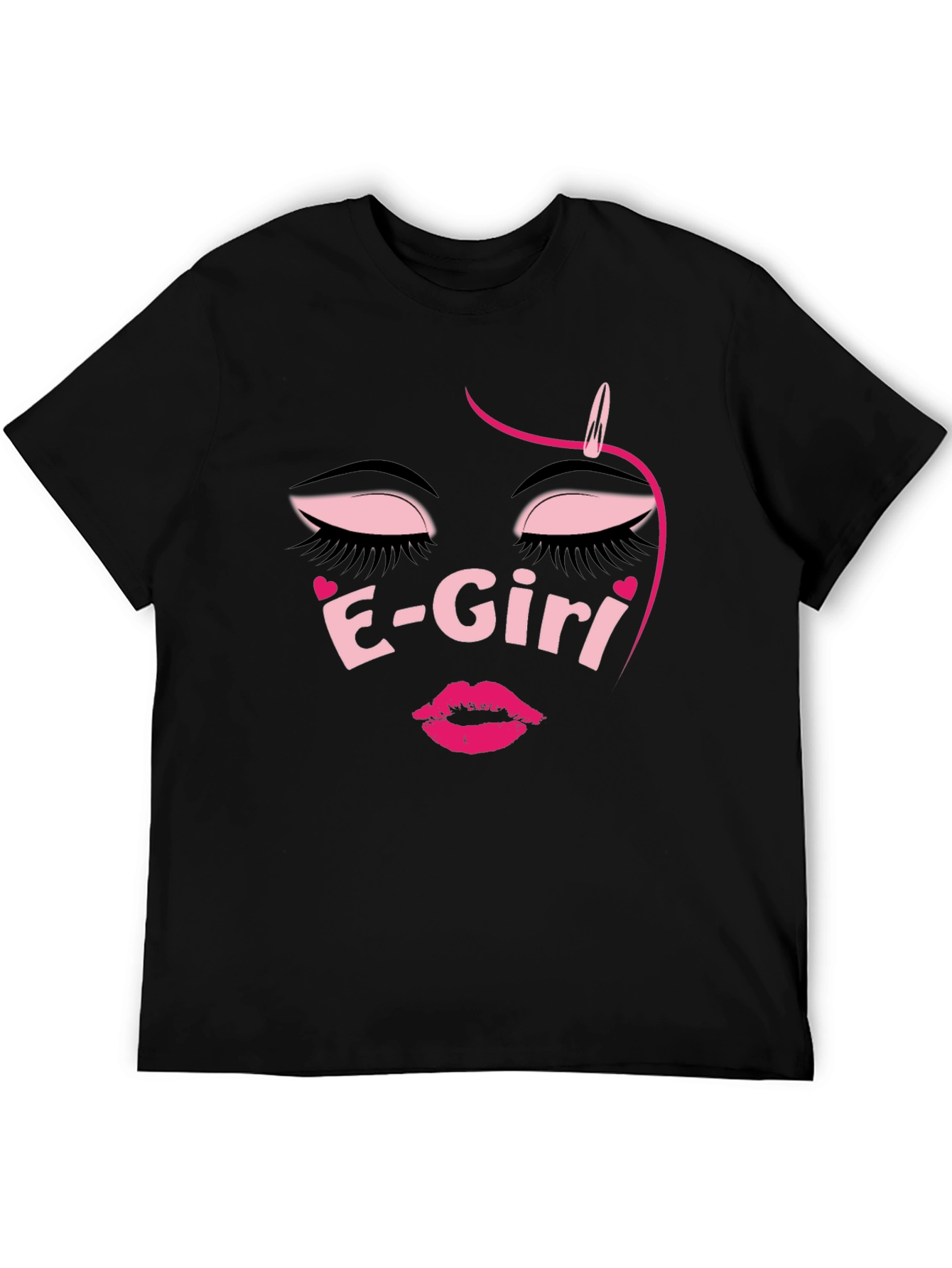 E-Girl Graphic Tee - Trendy Style