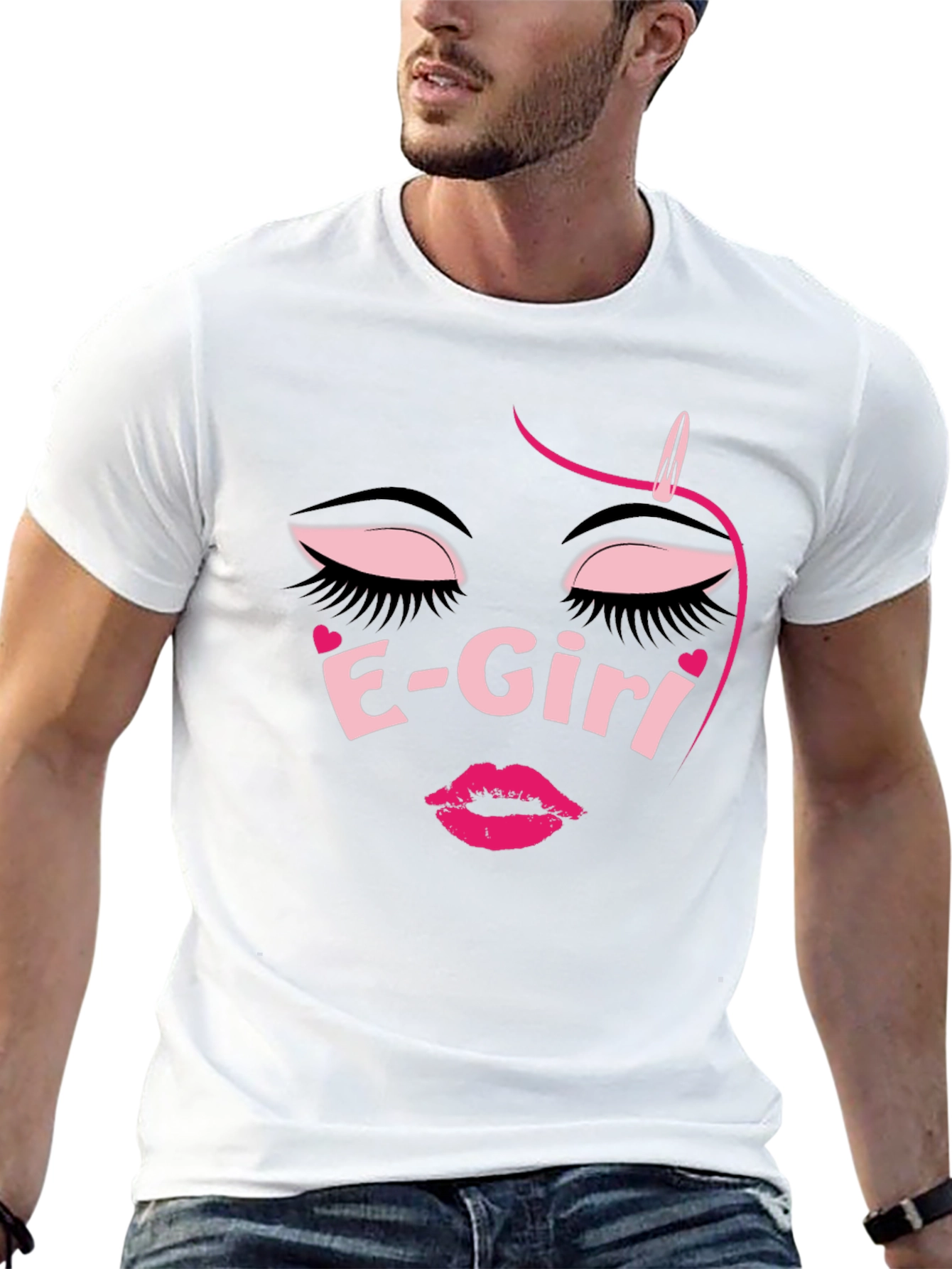E-Girl Graphic Tee - Trendy Style