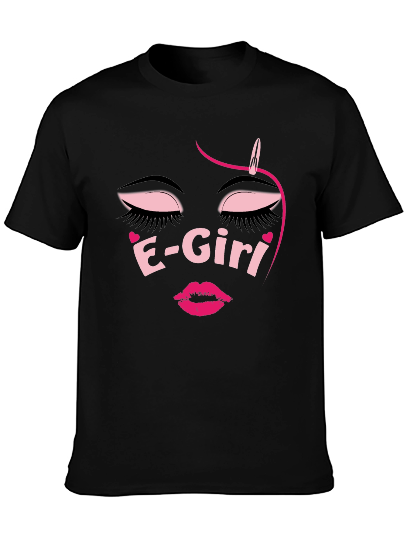 E-Girl Graphic Tee - Trendy Style
