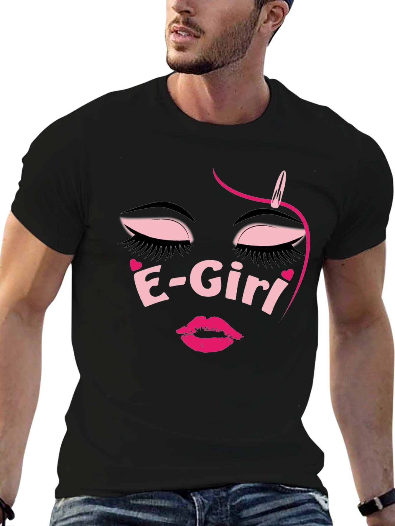 E-Girl Graphic Tee - Trendy Style