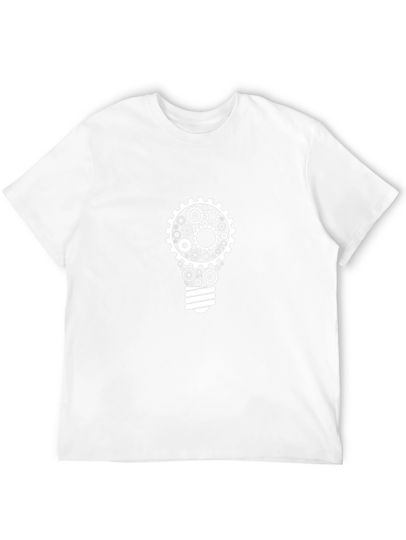 Gear Bulb T-Shirt - Innovative Idea Tee