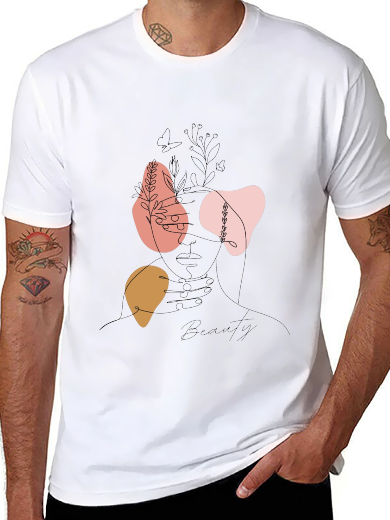 Abstract Beauty Graphic Tee