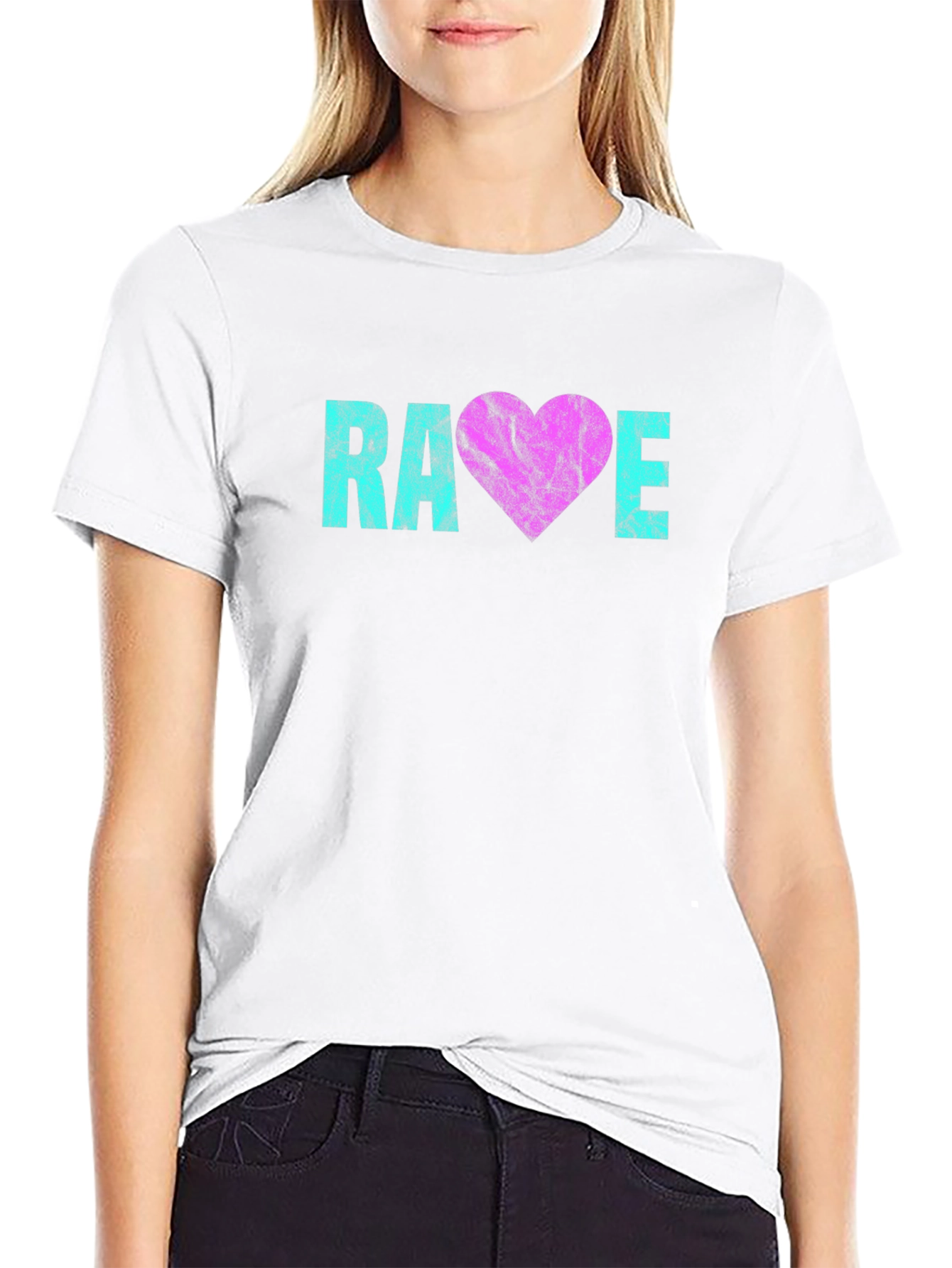 Rave Heart Graphic T-Shirt