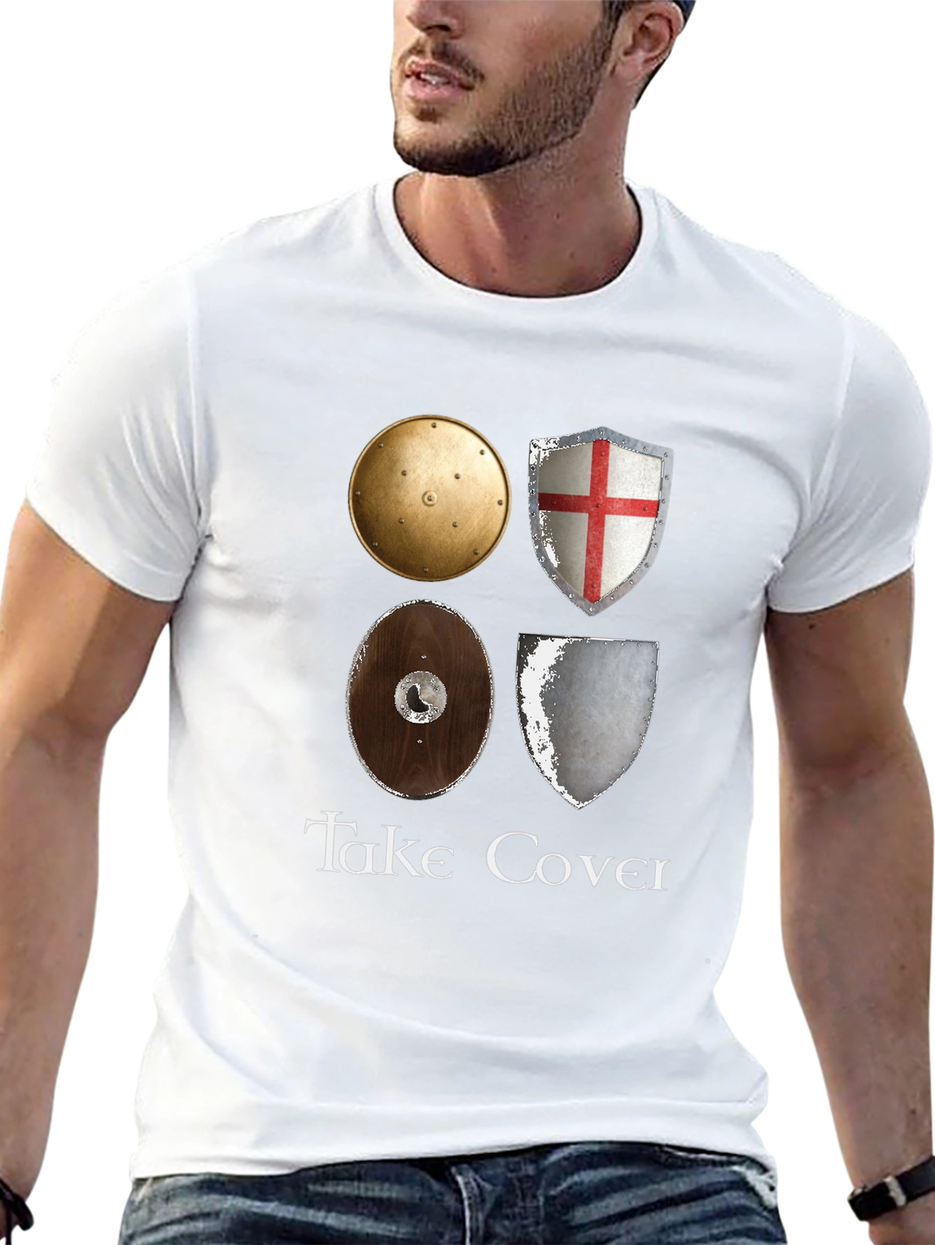 Take Cover Shield T-Shirt