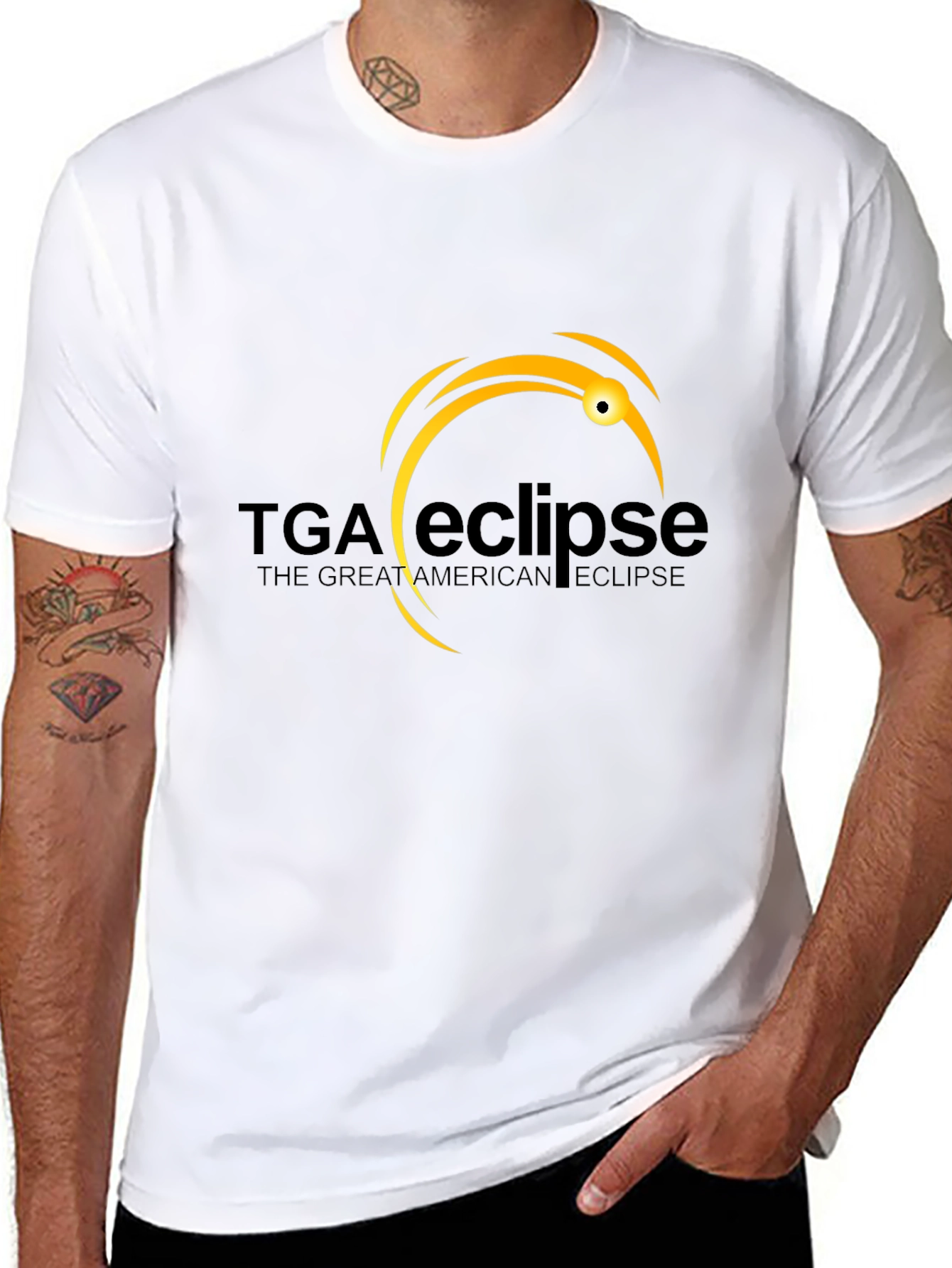 TGA Eclipse T-Shirt: Great American Eclipse Design