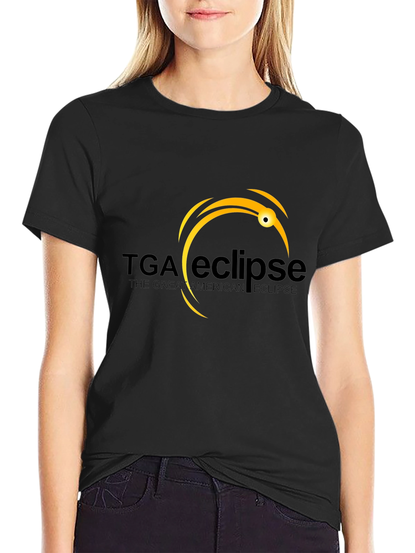 TGA Eclipse T-Shirt: Great American Eclipse Design