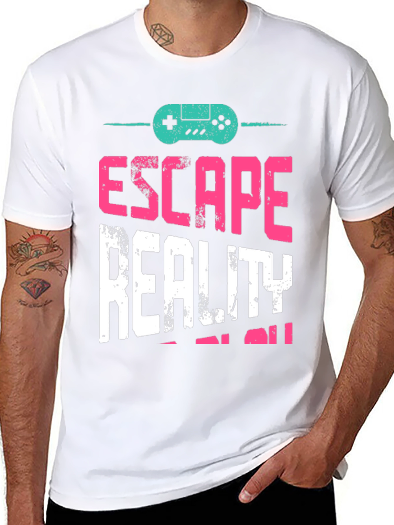Escape Reality T-Shirt - Gamer Style