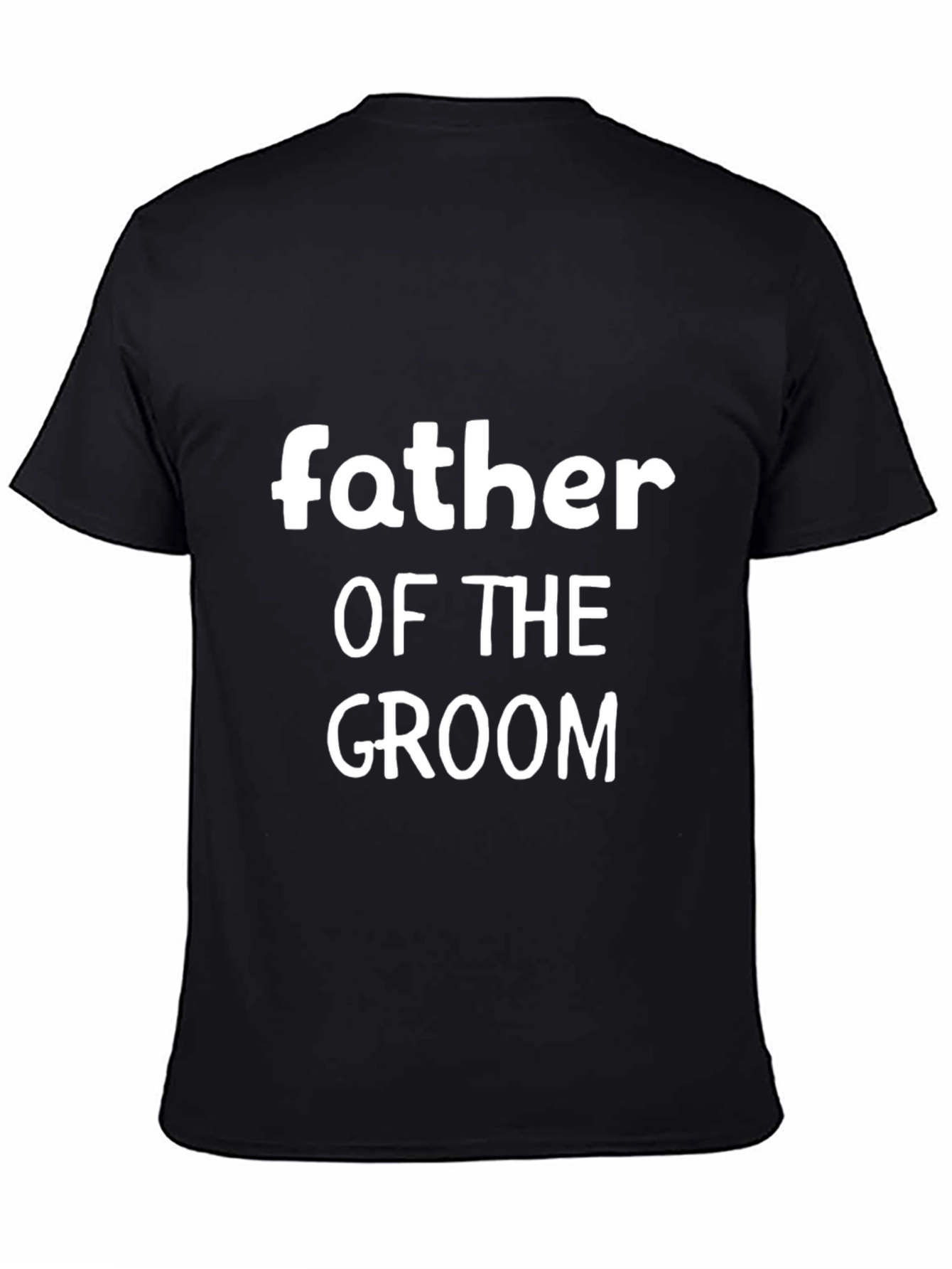 Father of the Groom T-Shirt - Black