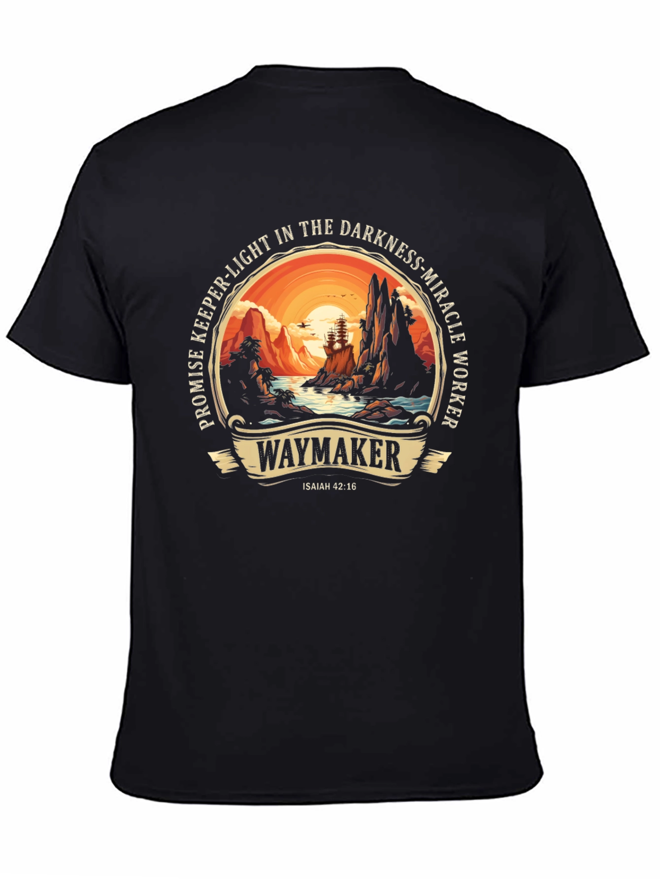 Waymaker Christian Graphic T-Shirt