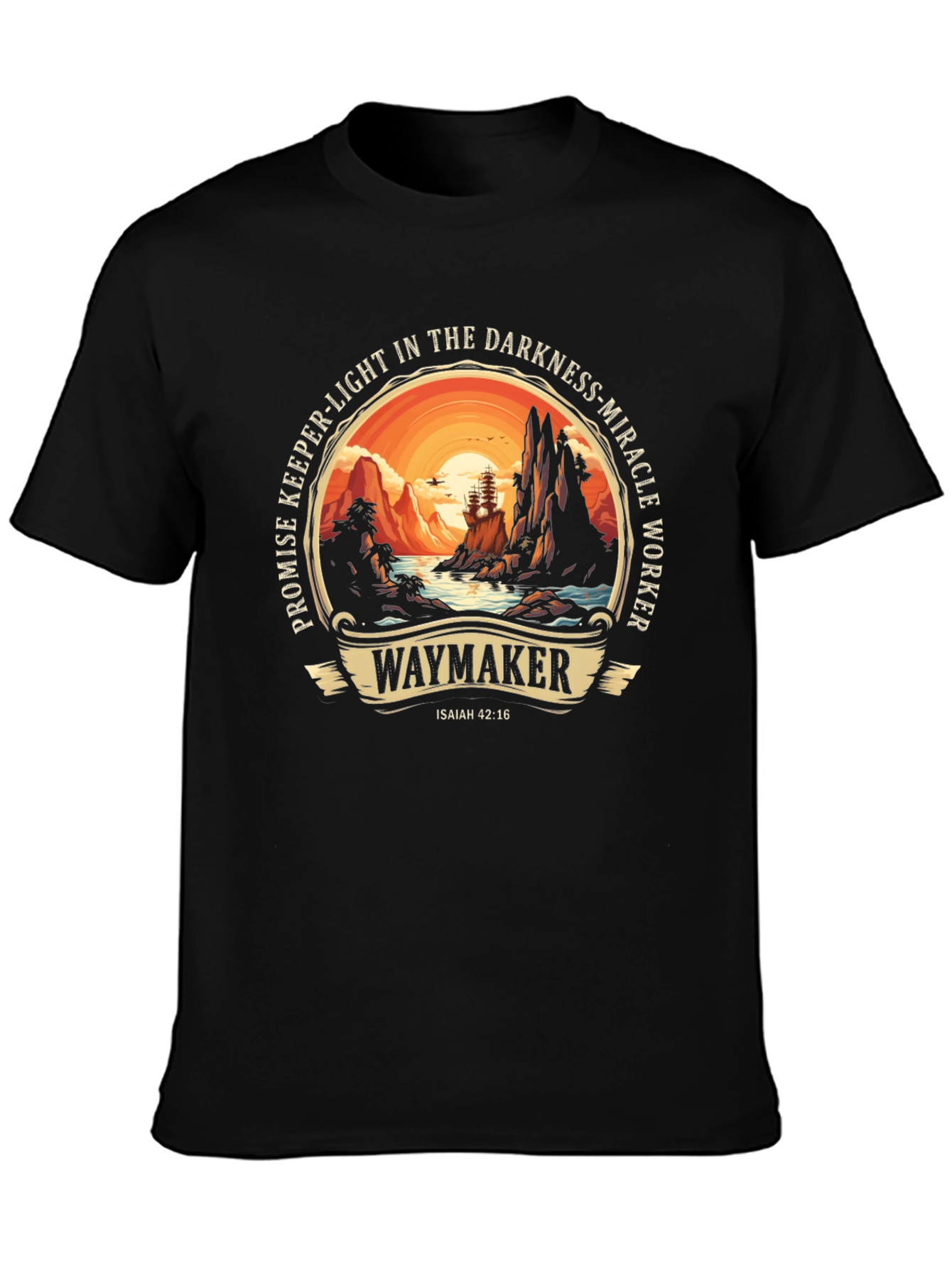 Waymaker Christian Graphic T-Shirt